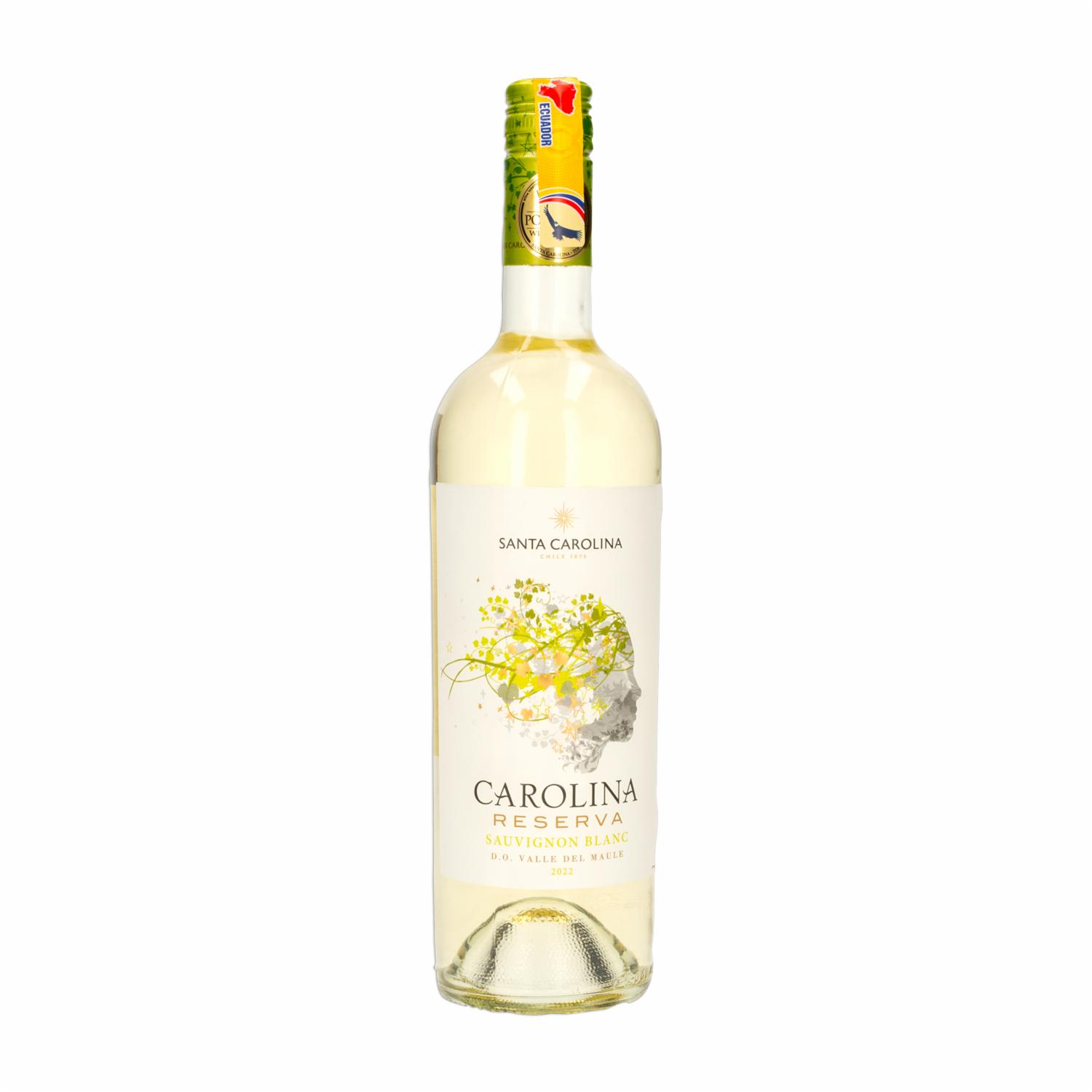 Vino Blanco Reserva Sauvignon Santa Carolina 750 Ml