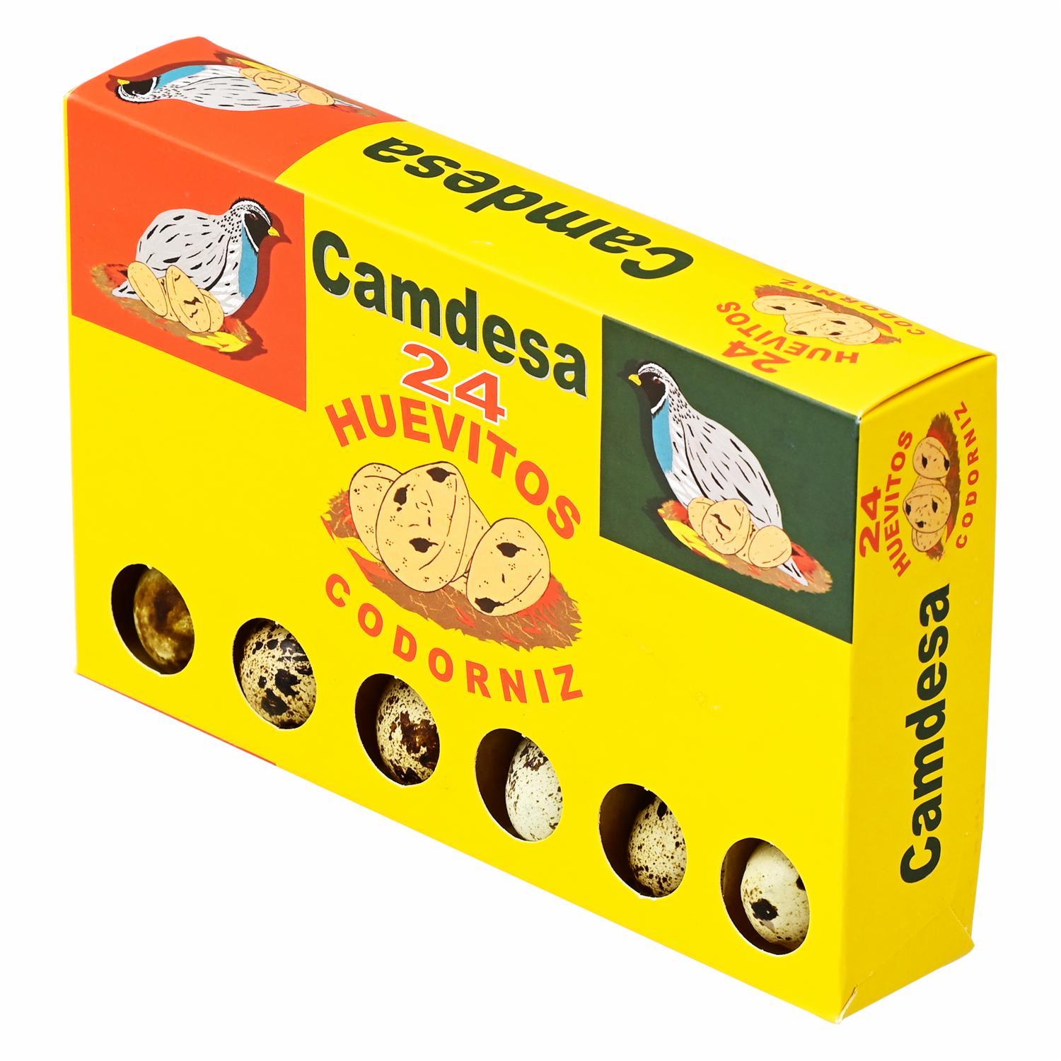 Huevos De Codorníz CAMDESA X 24 Uds