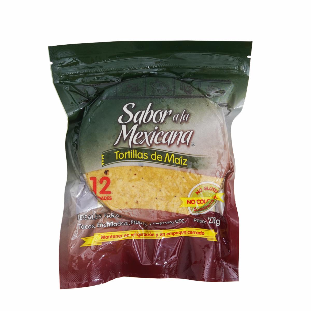 Tortillas Sabor A La Mexicana SABOR A LA MEXICANA 275 G