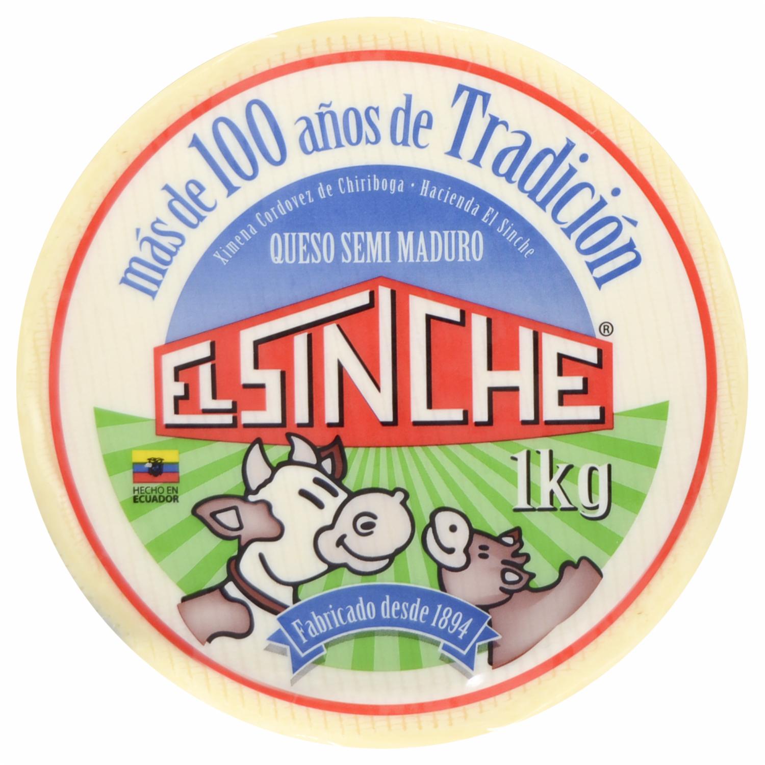 Queso Semi Maduro EL SINCHE 1 Kilo