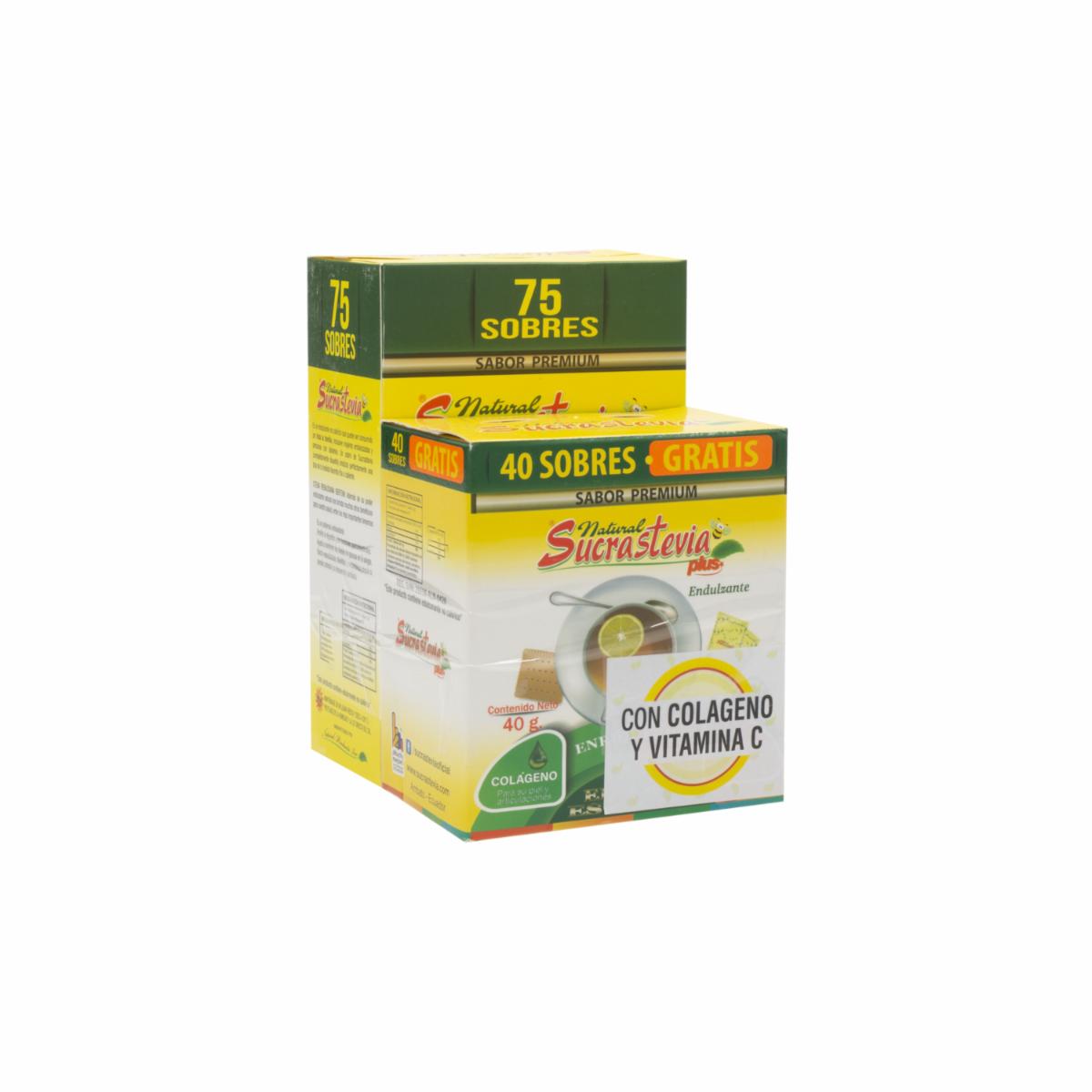 Endulzante De Sucralosa Y Estevia SUCRASTEVIA 75 g