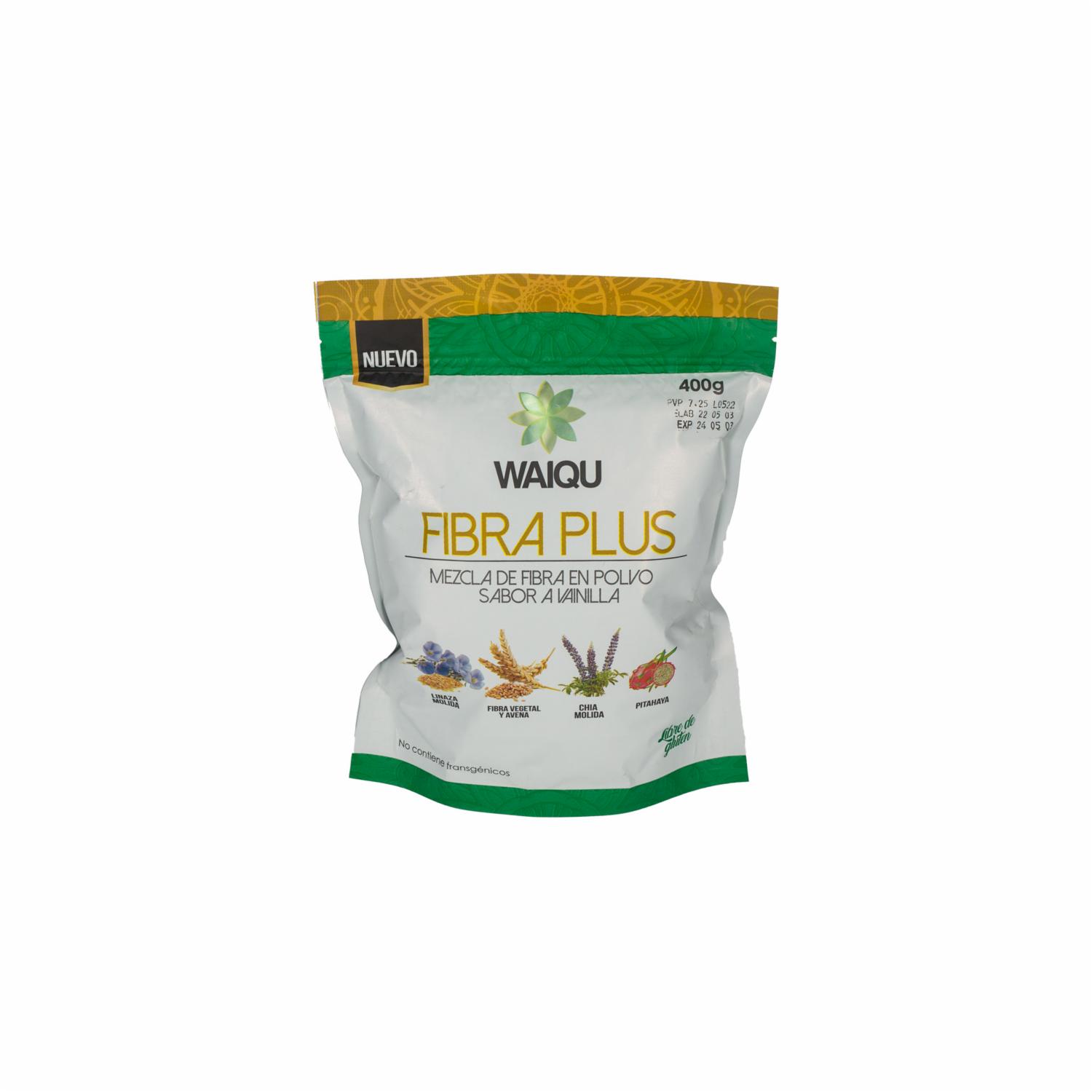 Fibra Plus Sabor A Vainilla WAIQU 400 g