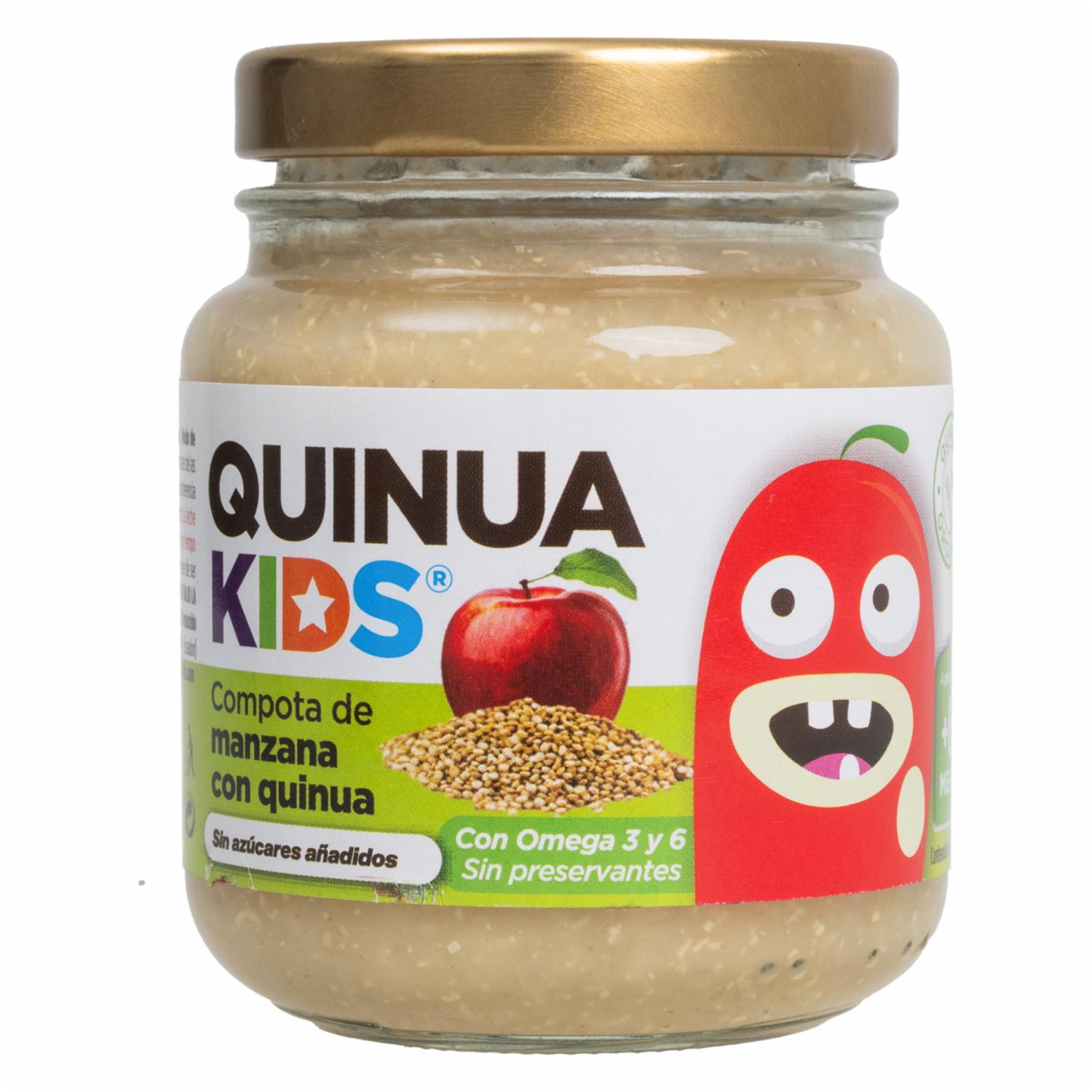 Compota Manzana y Quinua QUINUAKIDS 113 g