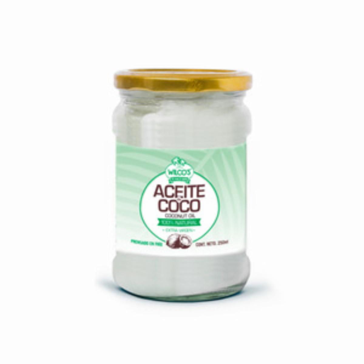 Aceite De Coco Orgánico WILCOS 250 ml