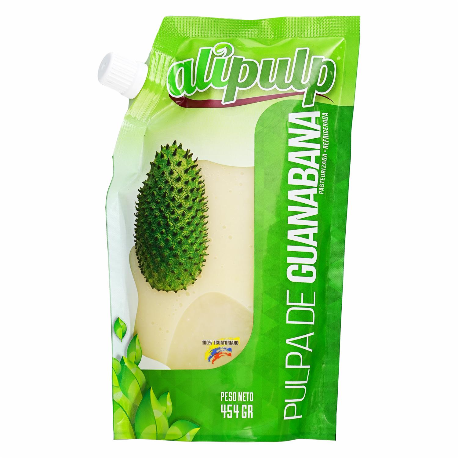 Pulpa De Guanábana Refrigerada ALIPULP 454 G
