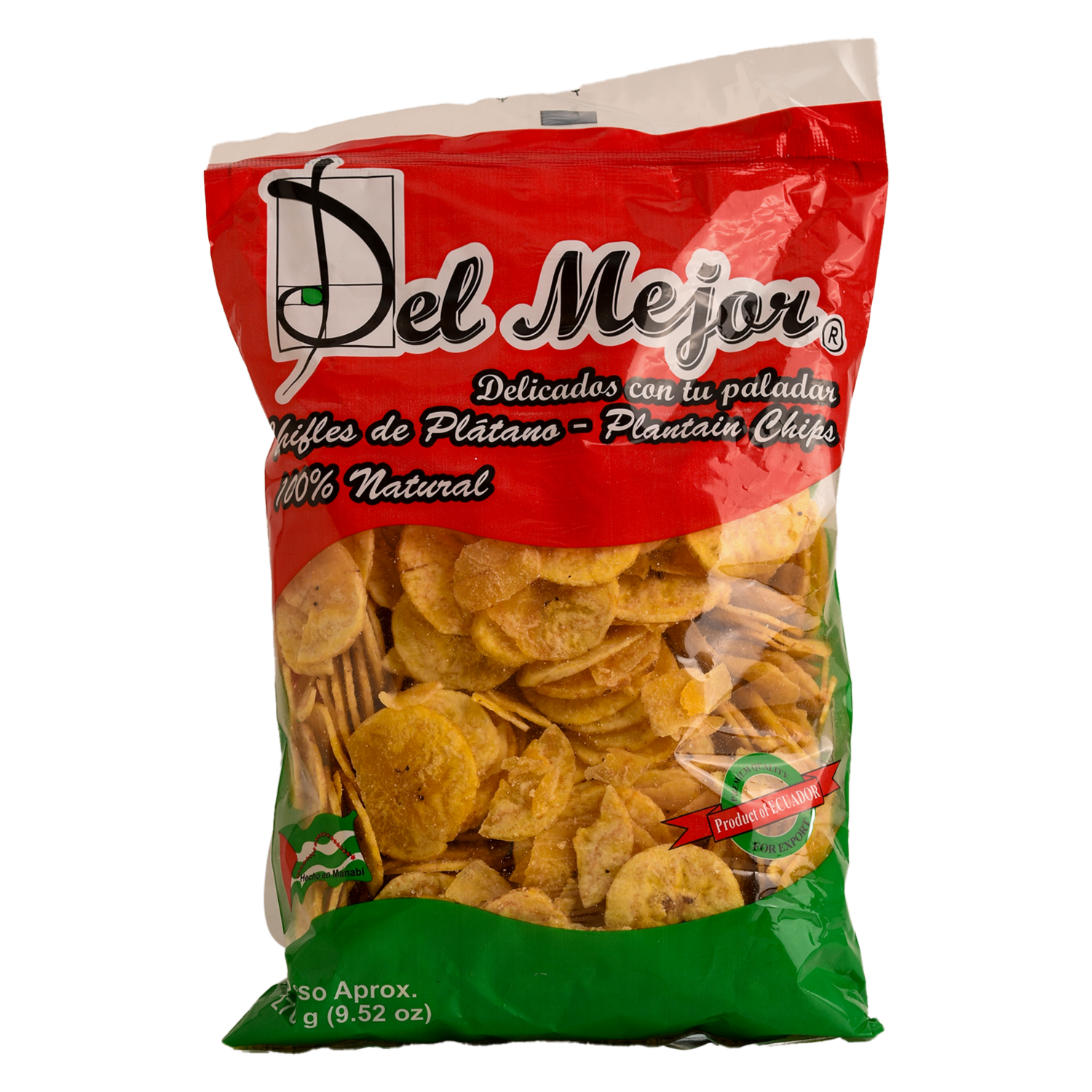 Chifles De Plátano Verde DEL MEJOR 270 G