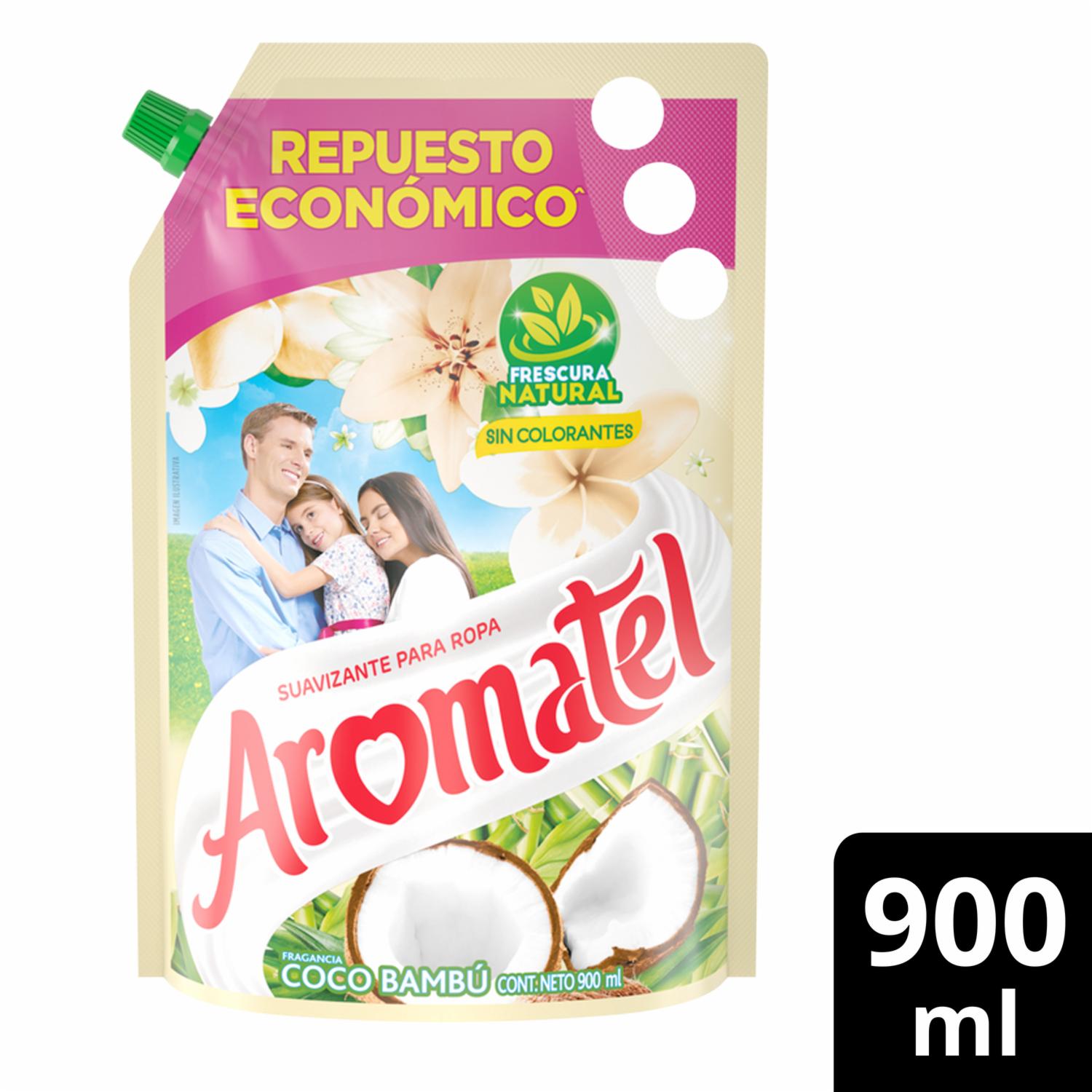 Suavizante Para Ropa Fragancia A Coco AROMATEL 900 Ml