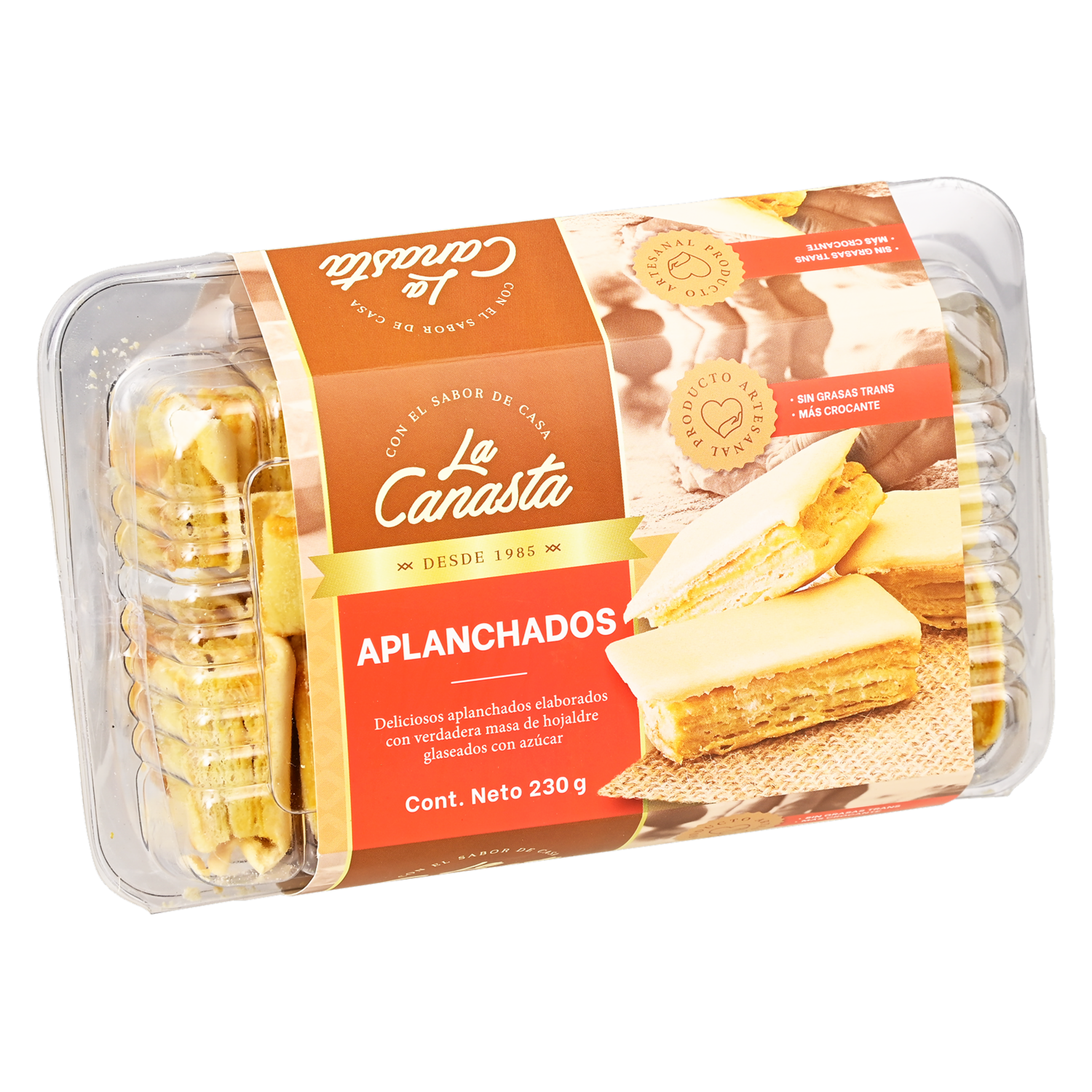Aplanchados Empacados LA CANASTA 230 G