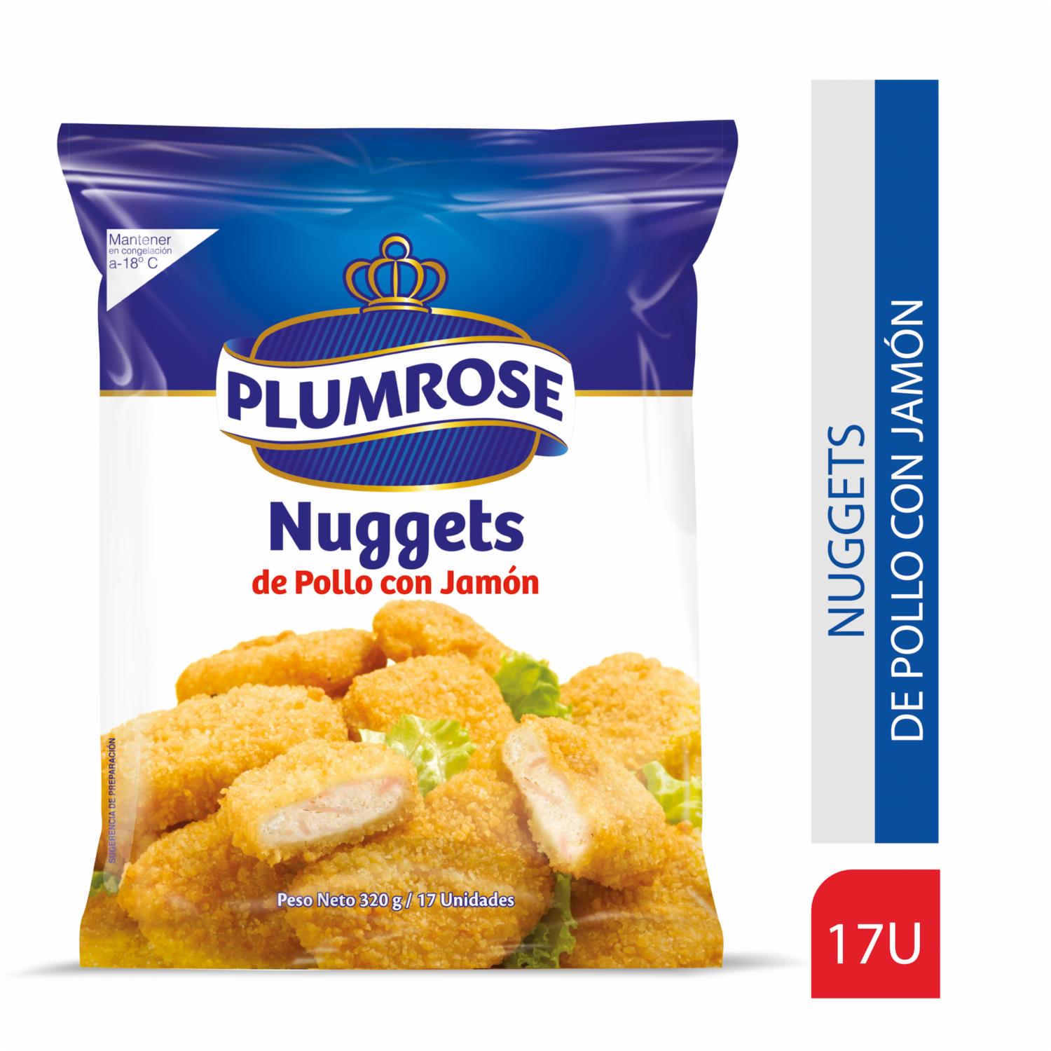 Nuggets De Pollo Con Jamón PLUMROSE 320 G