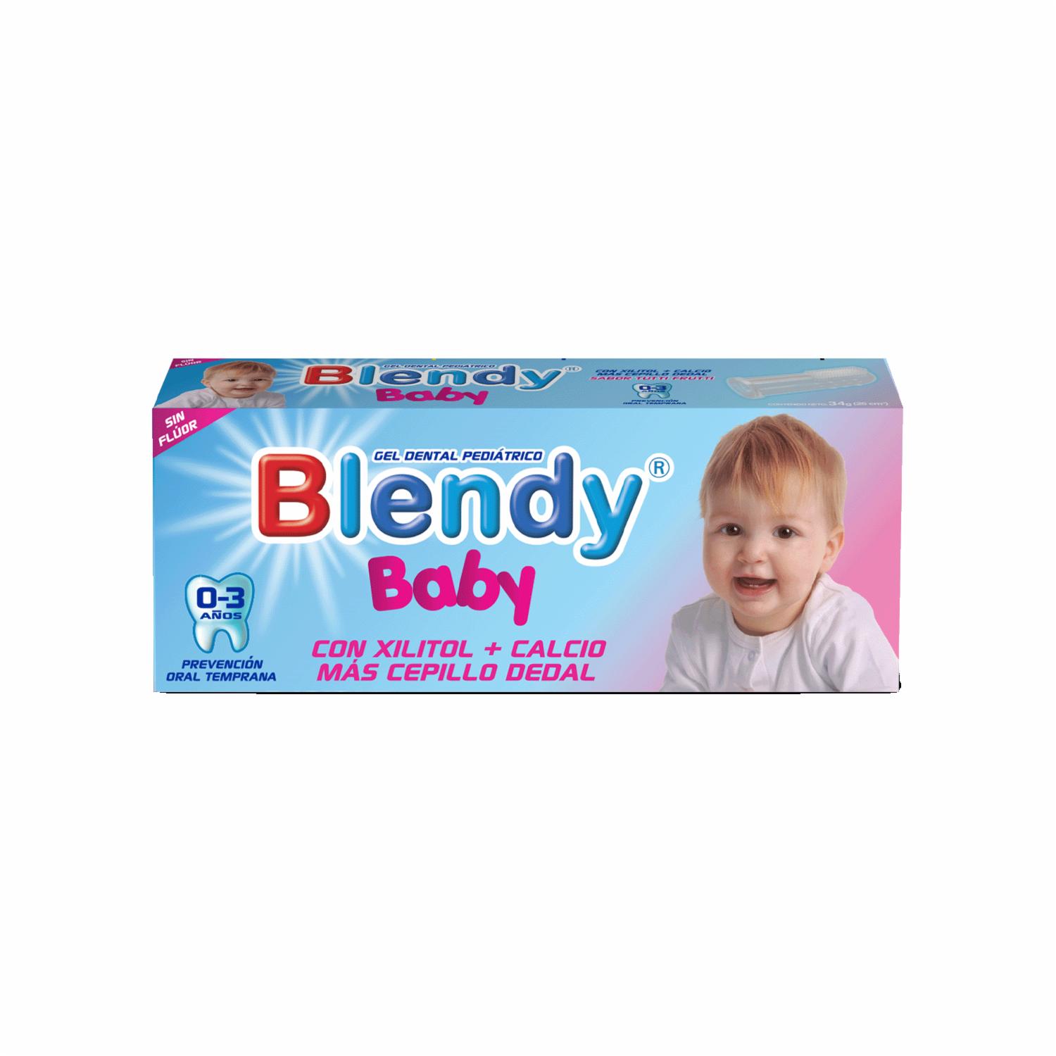 Crema Dental Infantil Baby Tuti Fruti Con Cepillo A Años