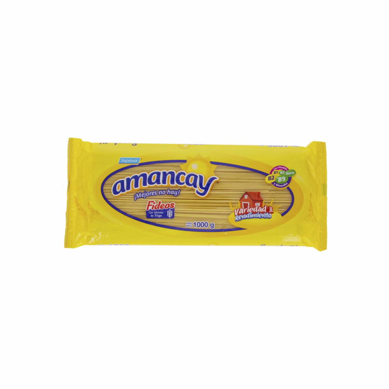 Spaghetti De Sémola De Trigo AMANCAY 1000 G
