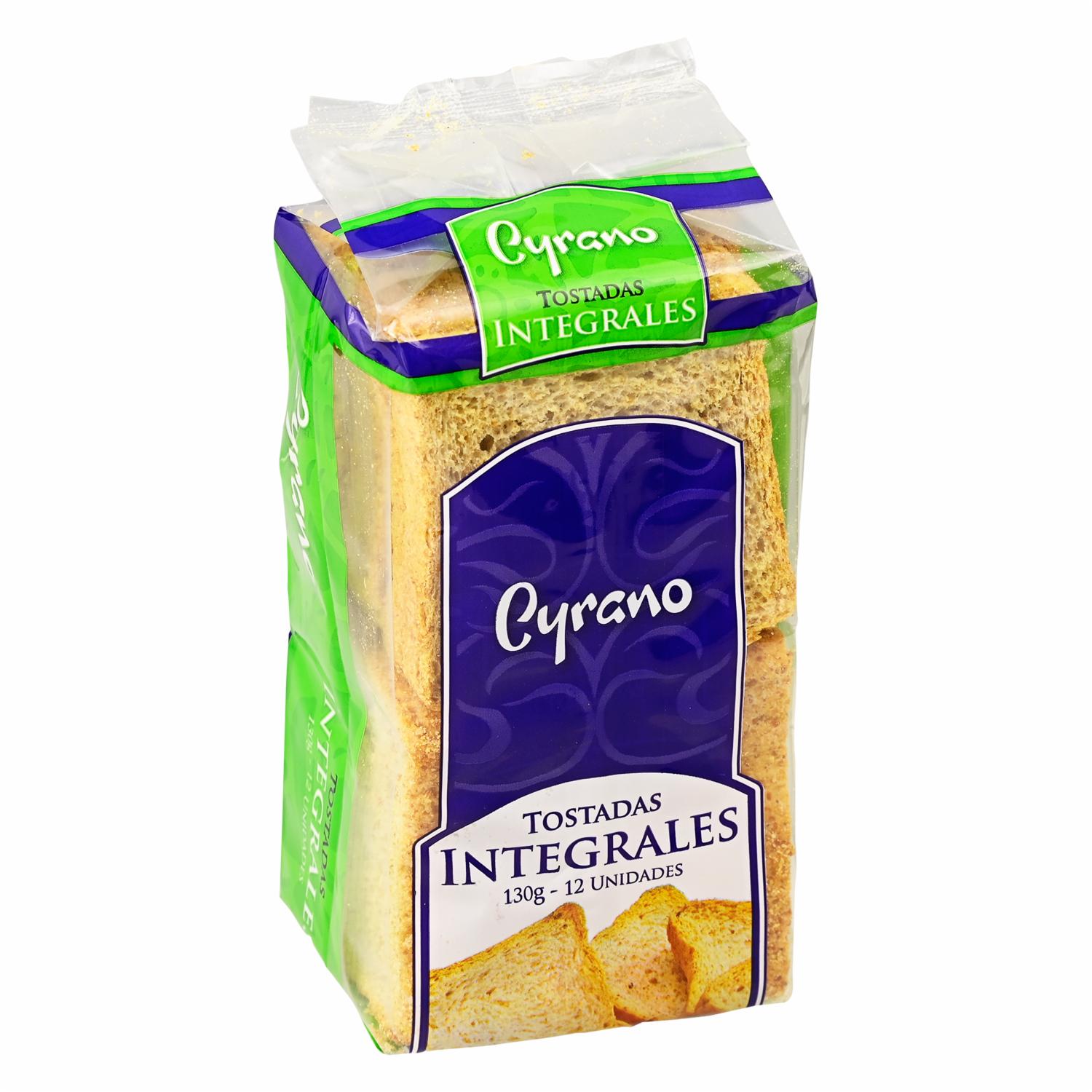Tostadas Integrales CYRANO 130 G