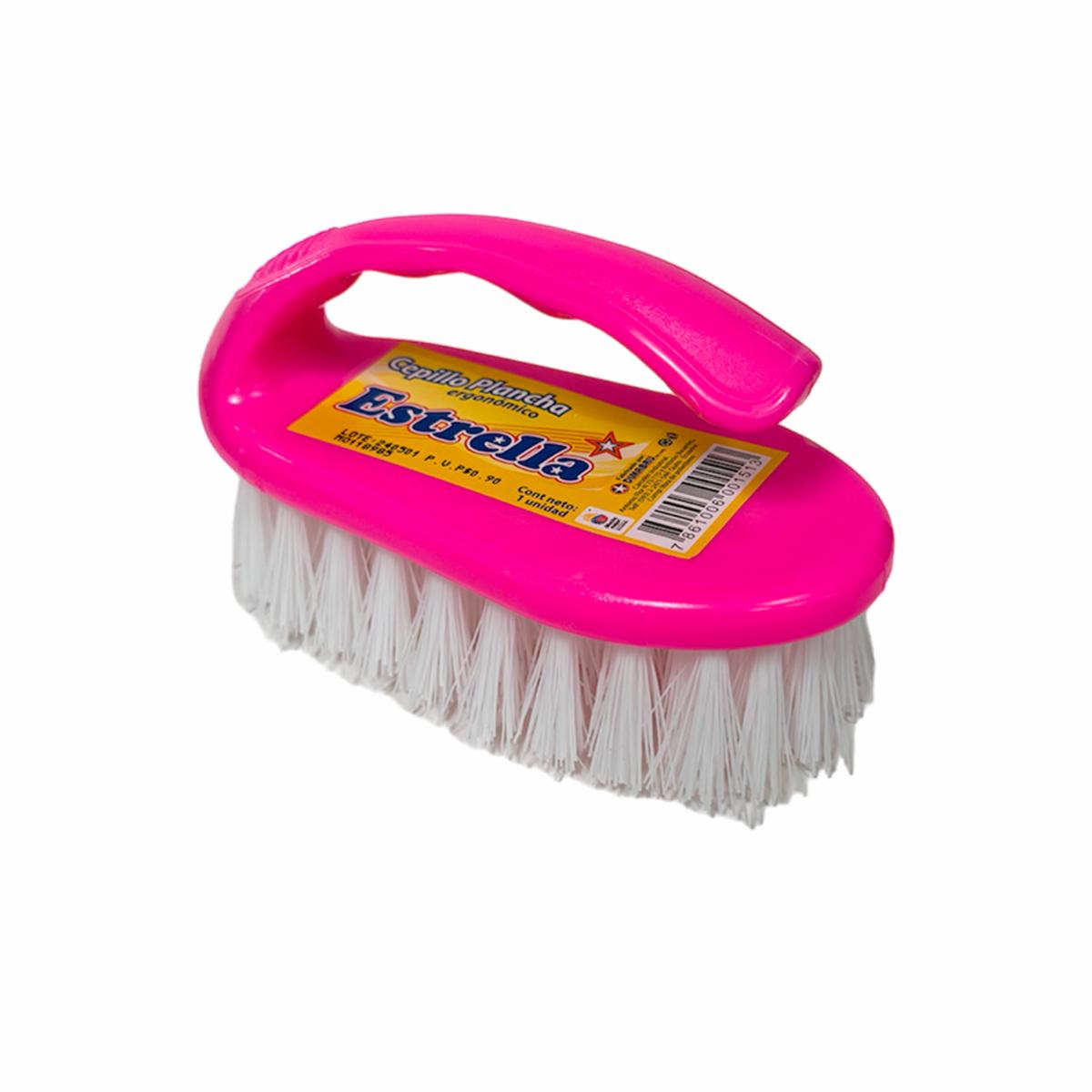 Cepillo Multiusos Ergonómico Tipo Plancha Fibras Resistentes ESTRELLA Unidad