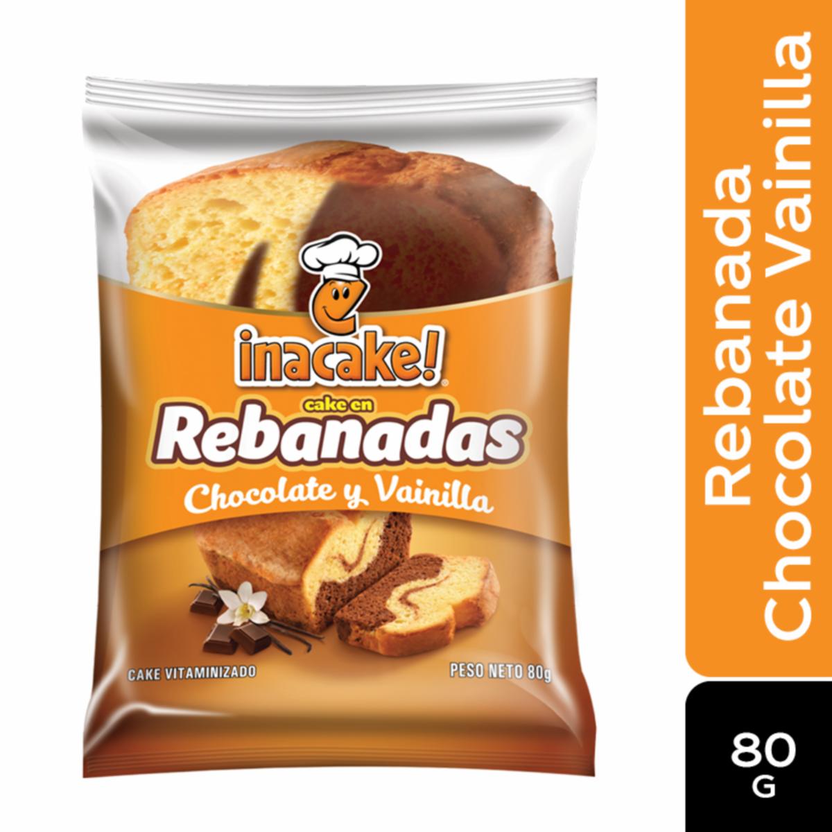 Poncake Rebanada De Chocolate Y Vainilla INACAKE! Funda