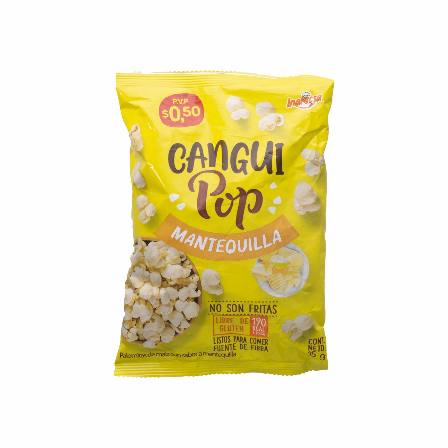 Cangui Pop Mantequilla INALECSA 35 G