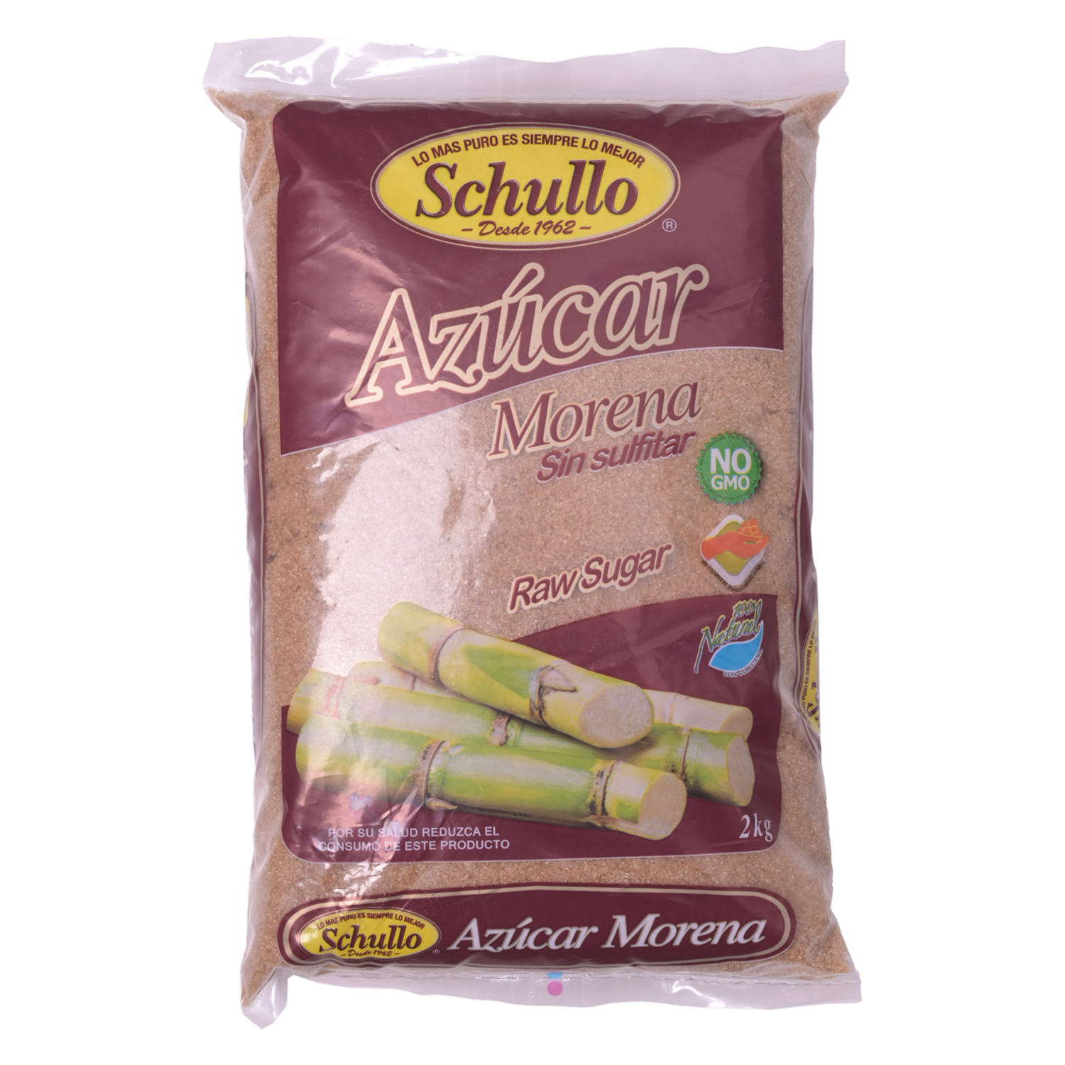 Azúcar Morena Sin Sulfitar SCHULLO 2000 G