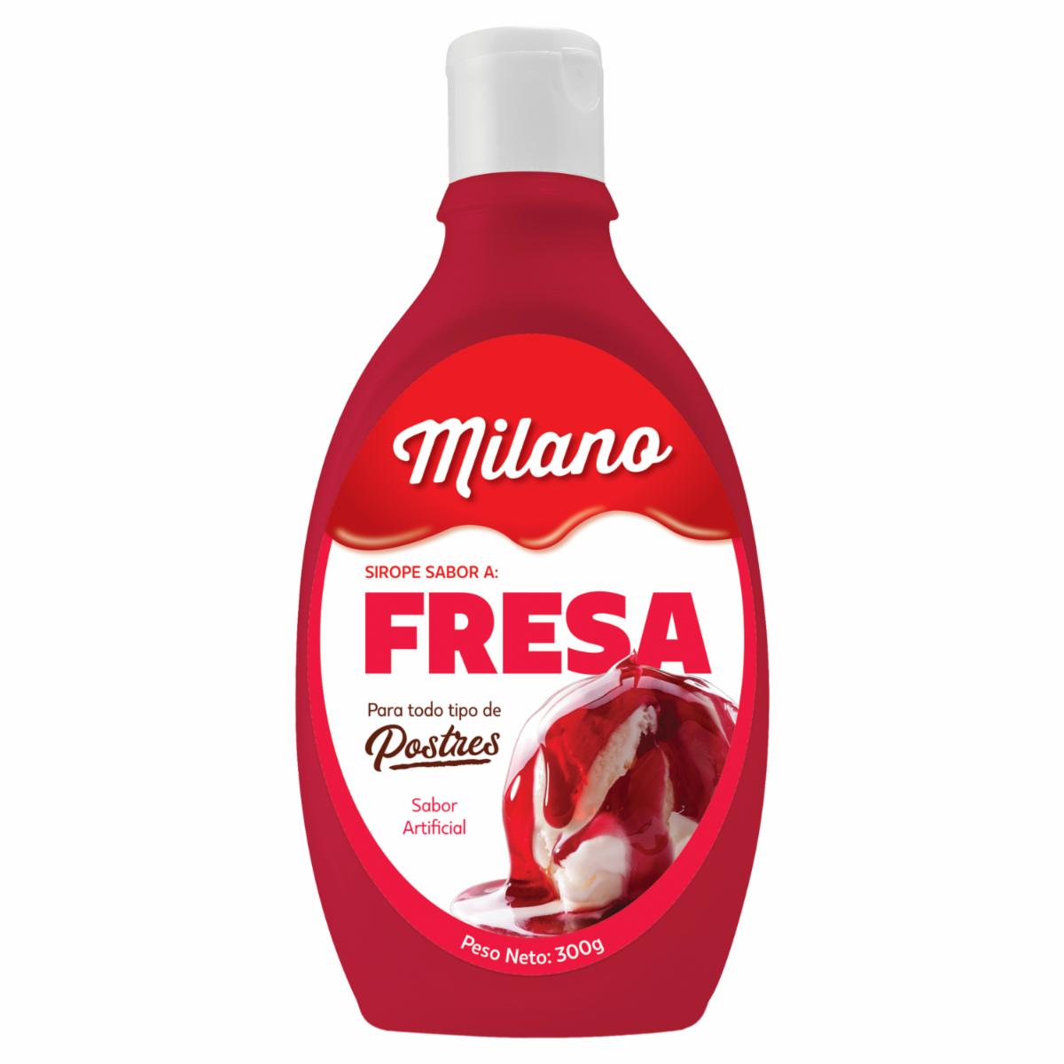 Sirope Sabor A Fresa MILANO 300 G
