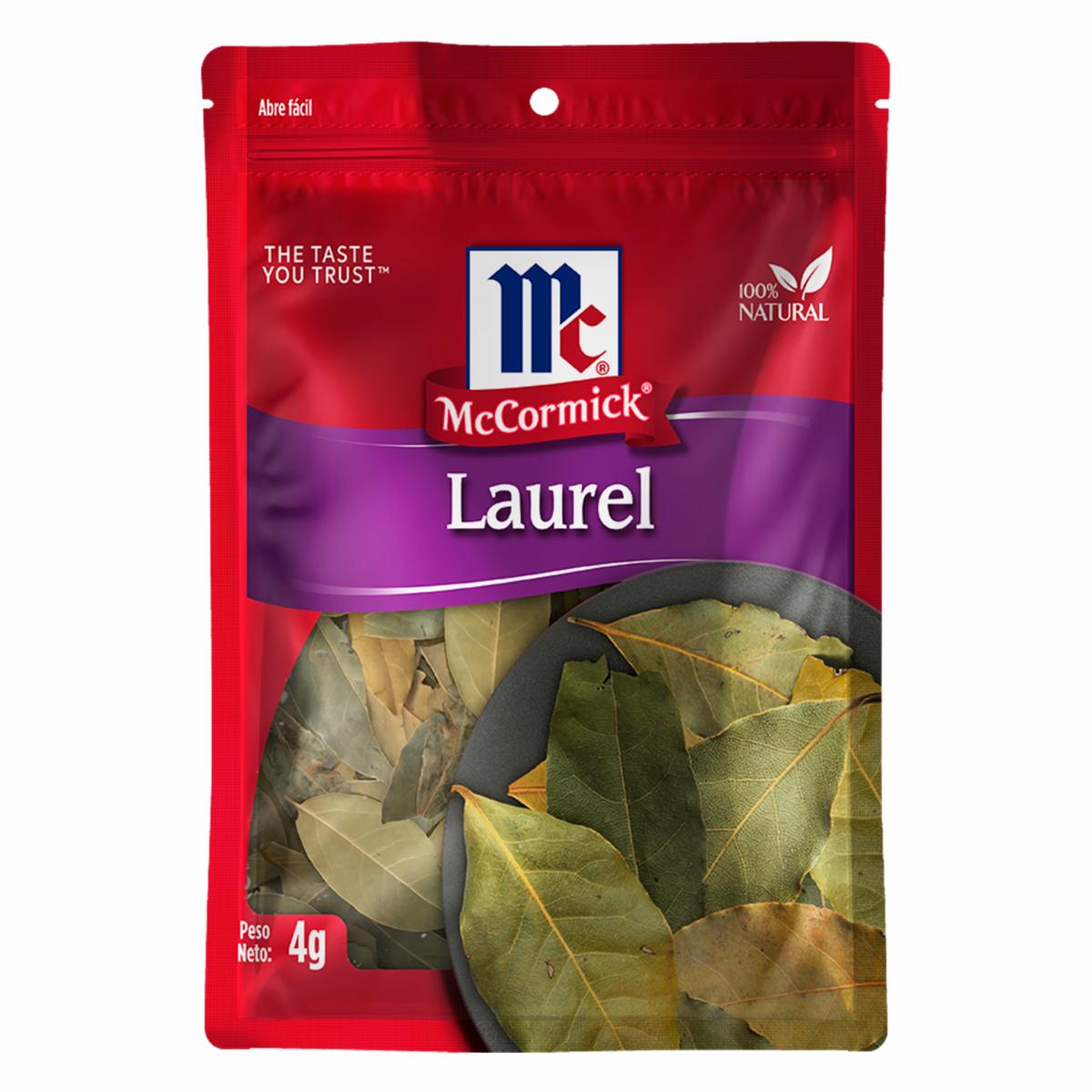Laurel Entero En Hojas MCCORMICK 4 G