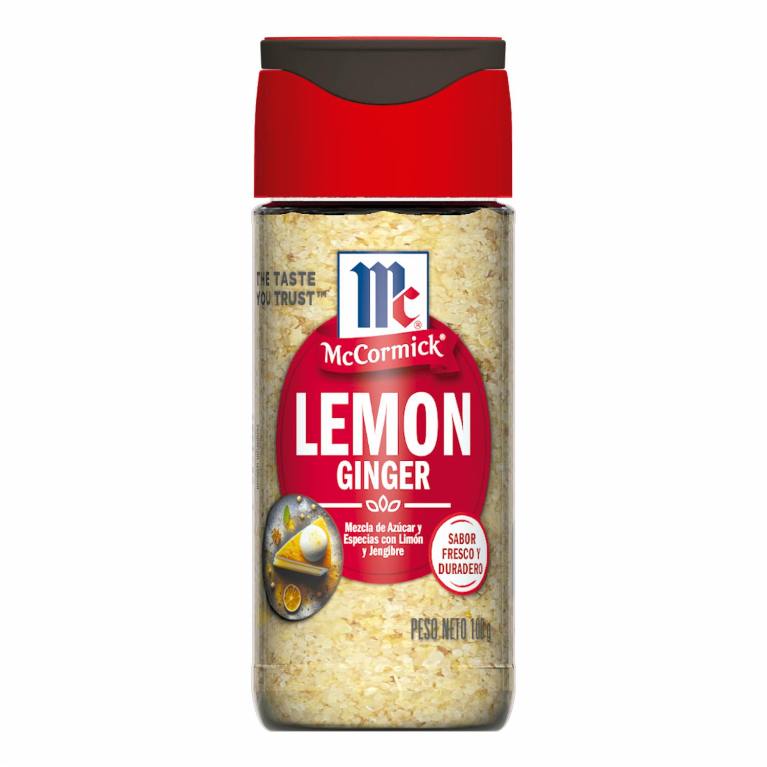 Sazonador Dulce Lemon Ginger Sugar MCCORMICK 100 G