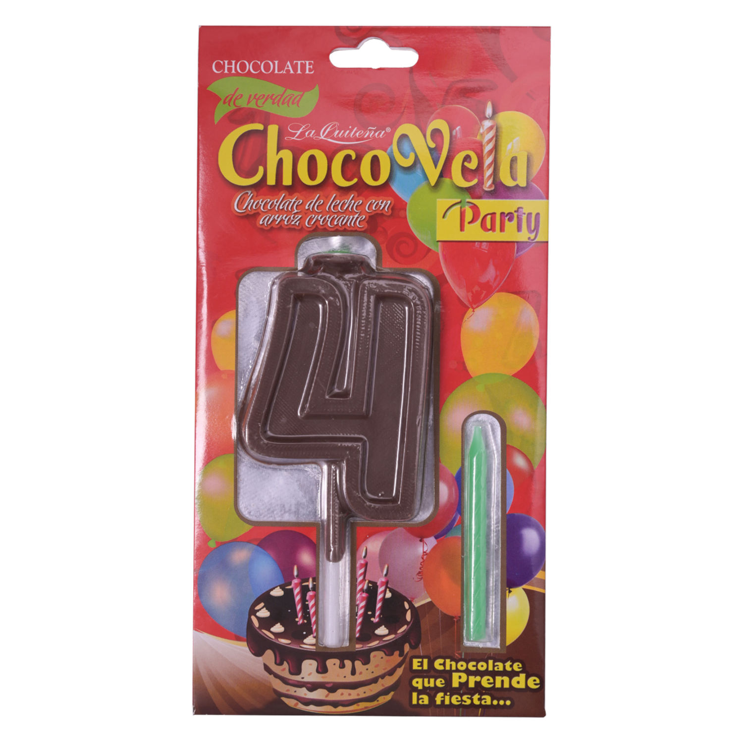 Chocovela Numero 4 LA QUITEÑA Unidad