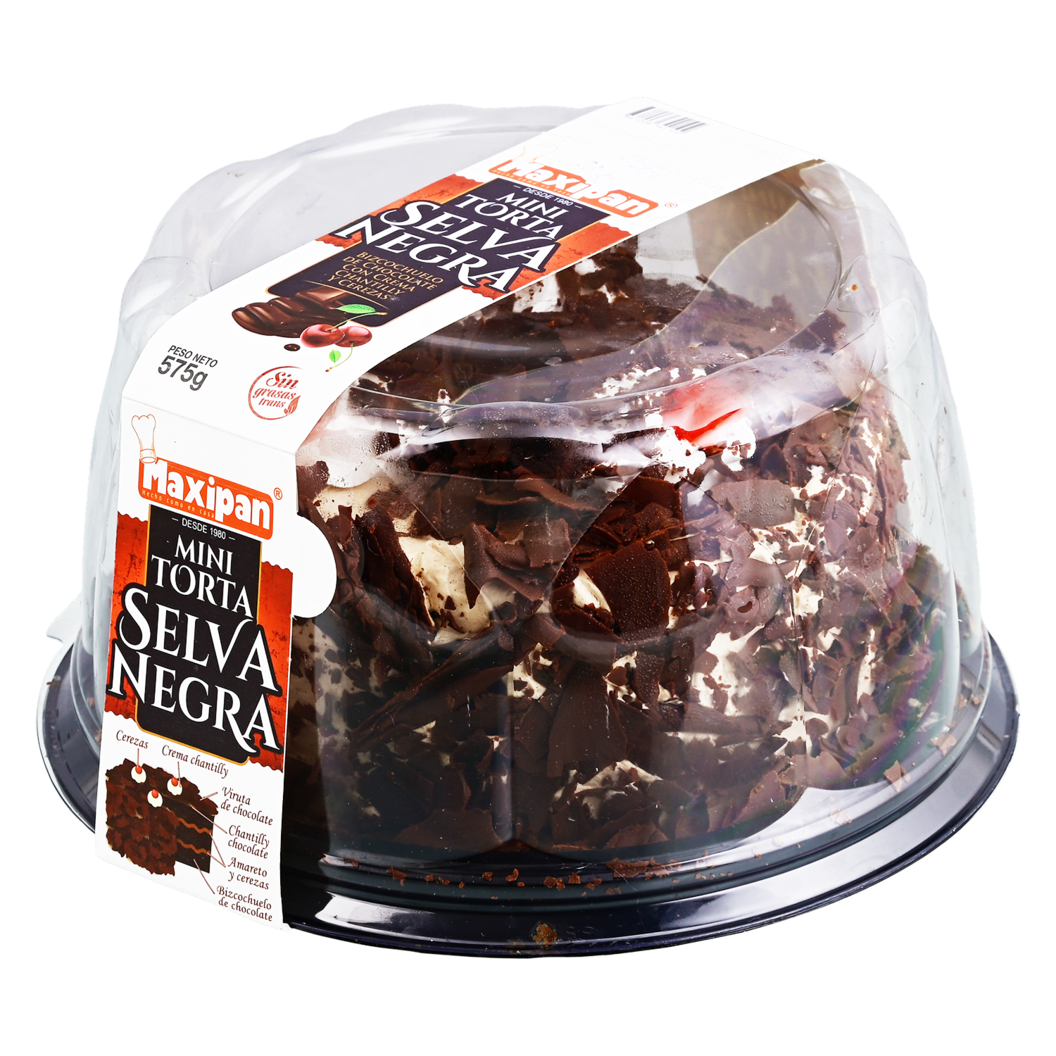 Mini Torta Selva Negra MAXIPAN 575g