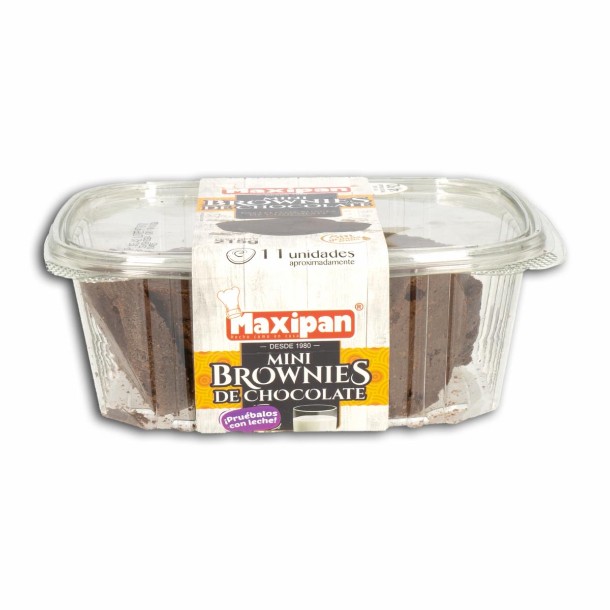 Mini Brownies Chocolate MAXIPAN 215 G