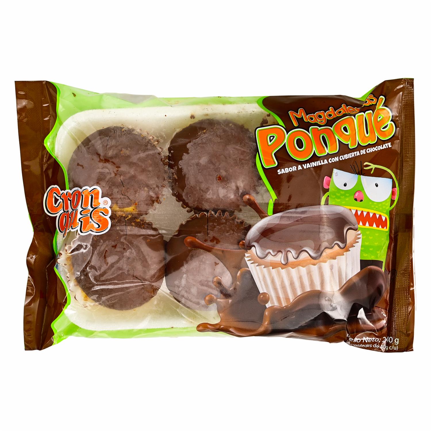 Poncake De Chocolate X6 CRON QUIS 240 G