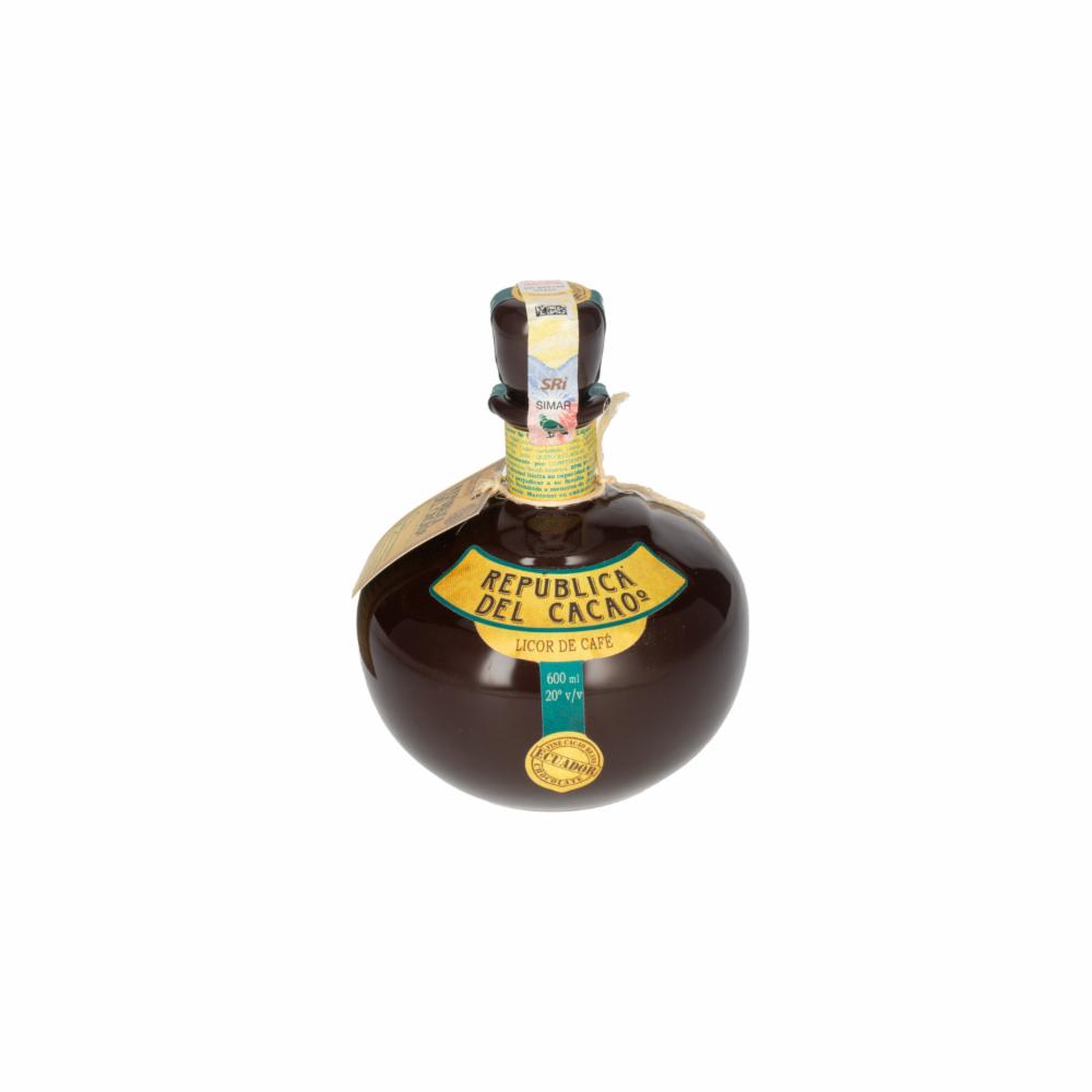 Licor De Café Republica Del Cacao Botella