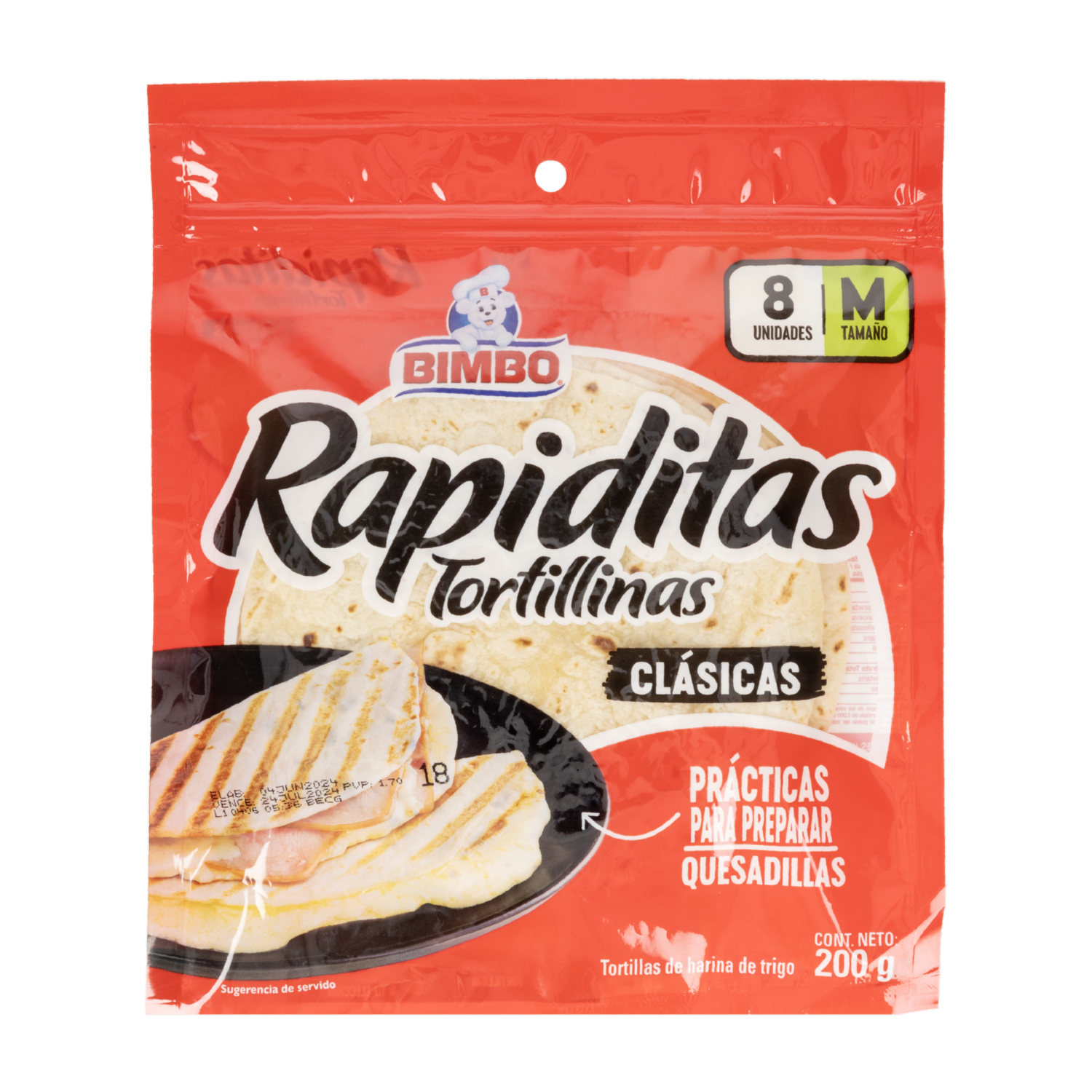 Tortillinas Clásica BIMBO 200 G