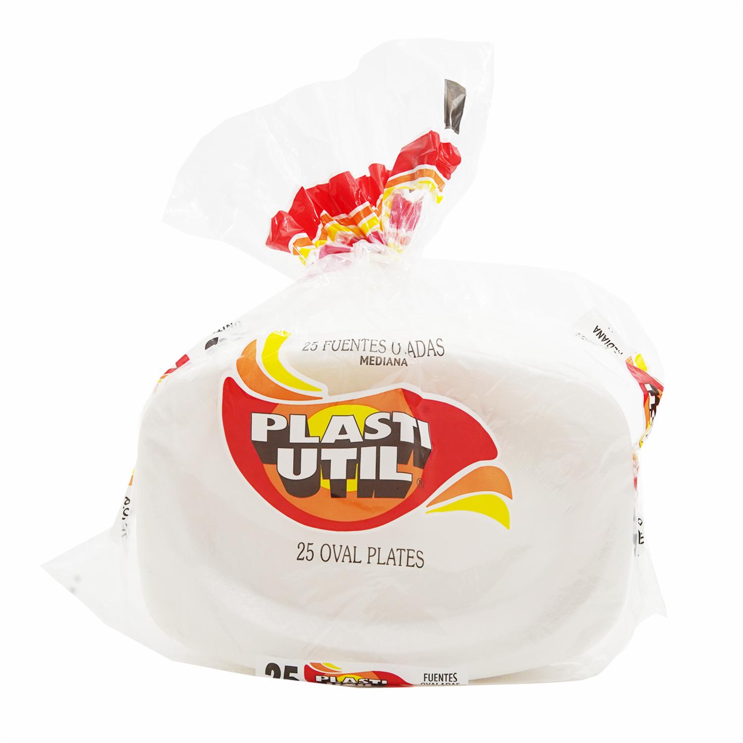 Fuente Desechable PLASTIUTIL 25 Uds