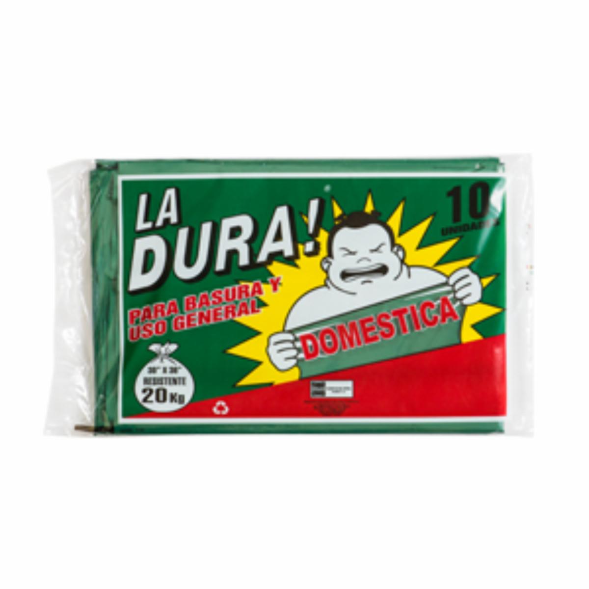 Funda Para Basura LA DURA 10 Unidades