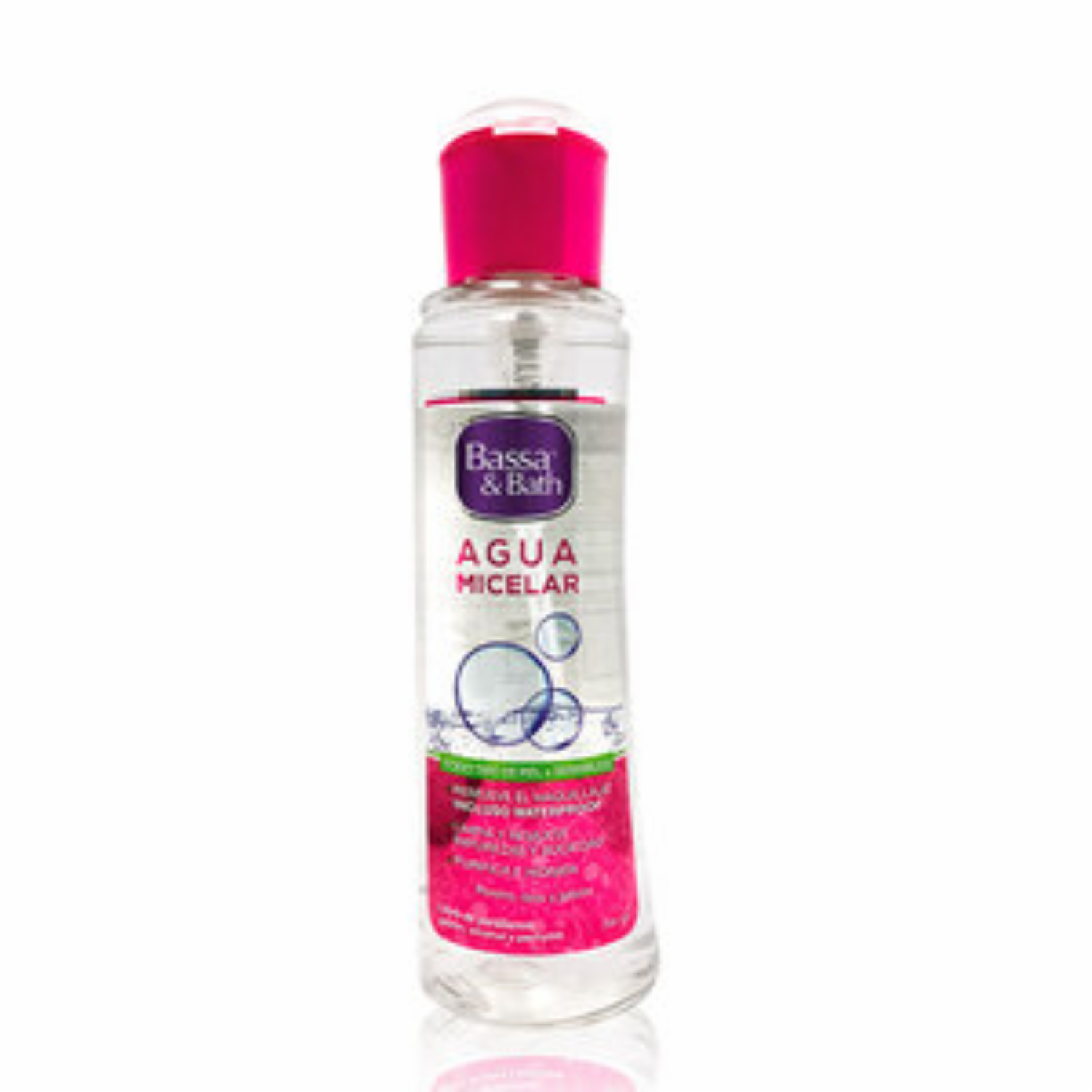 Agua Micelar Desmaquillante BASSA 200 Ml