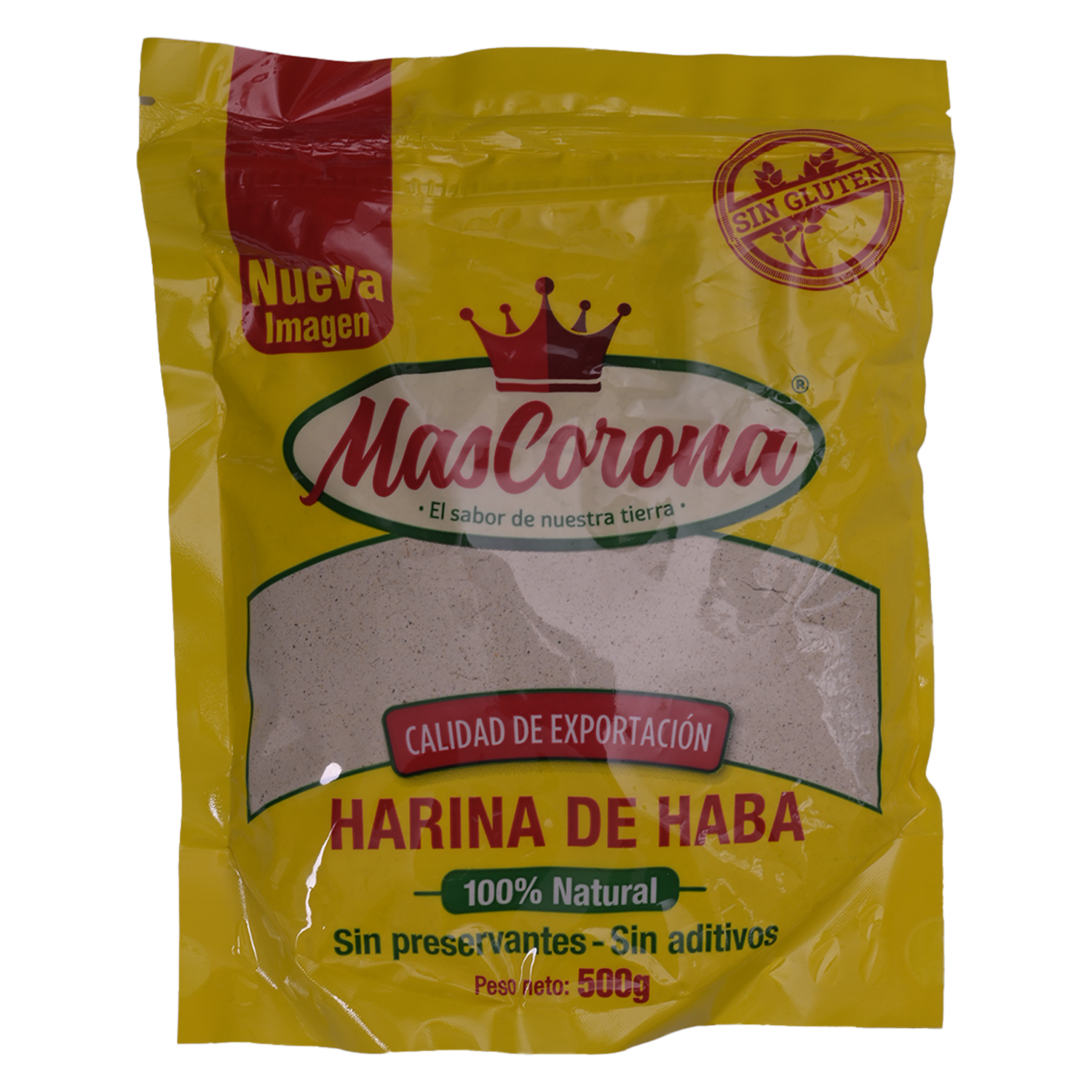 Harina De Haba Orgánica MASCORONA 500 G