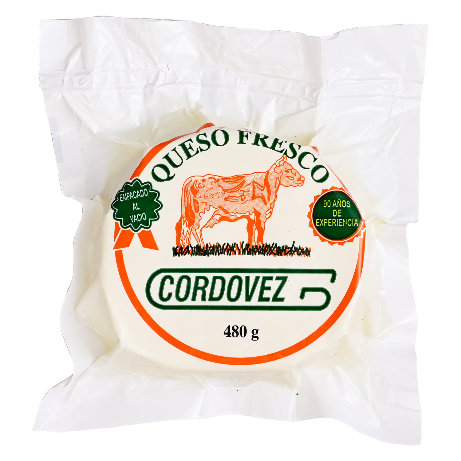 Queso Fresco CORDOVEZ Termoempacado