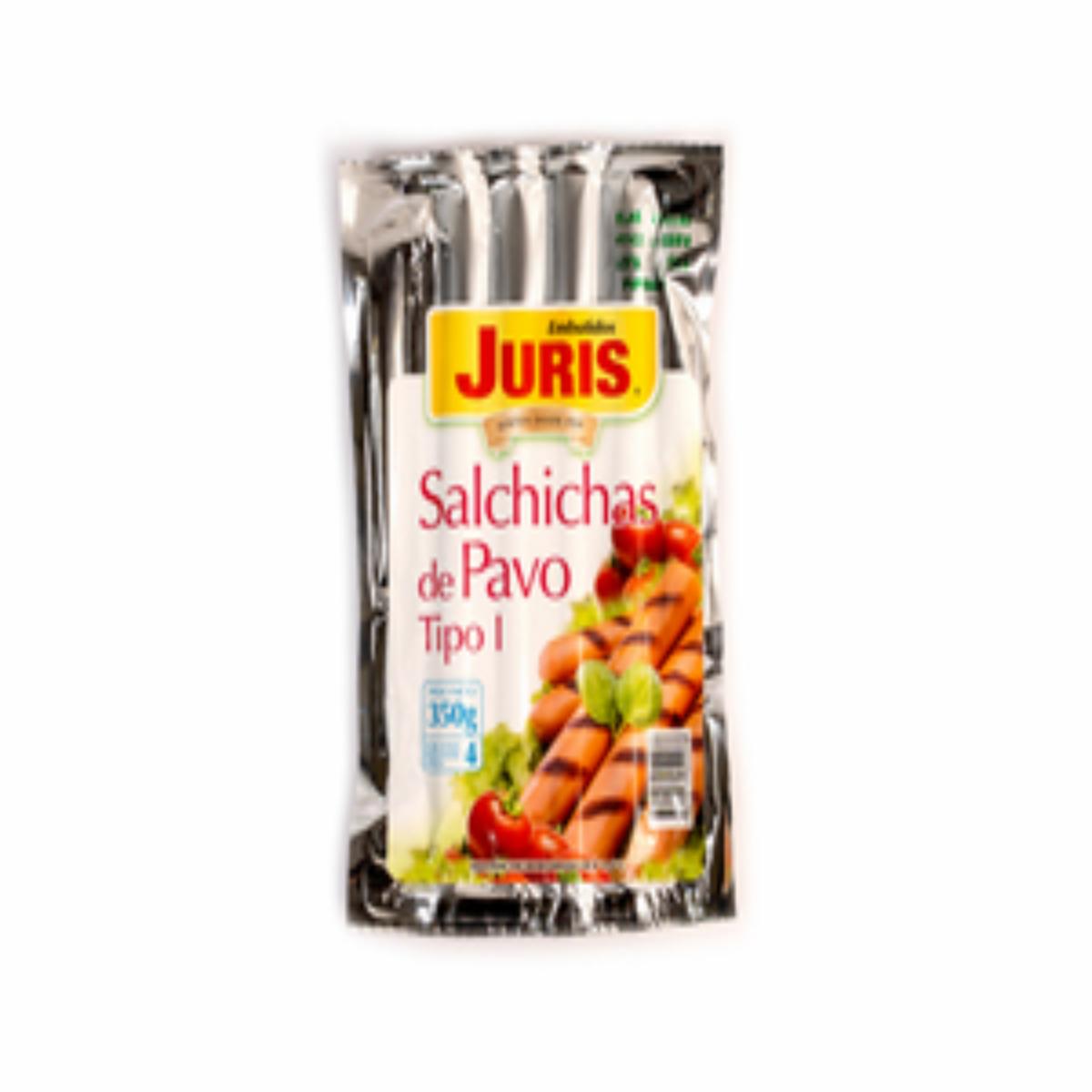 Salchichas Tipo I De Pavo JURIS 350 G