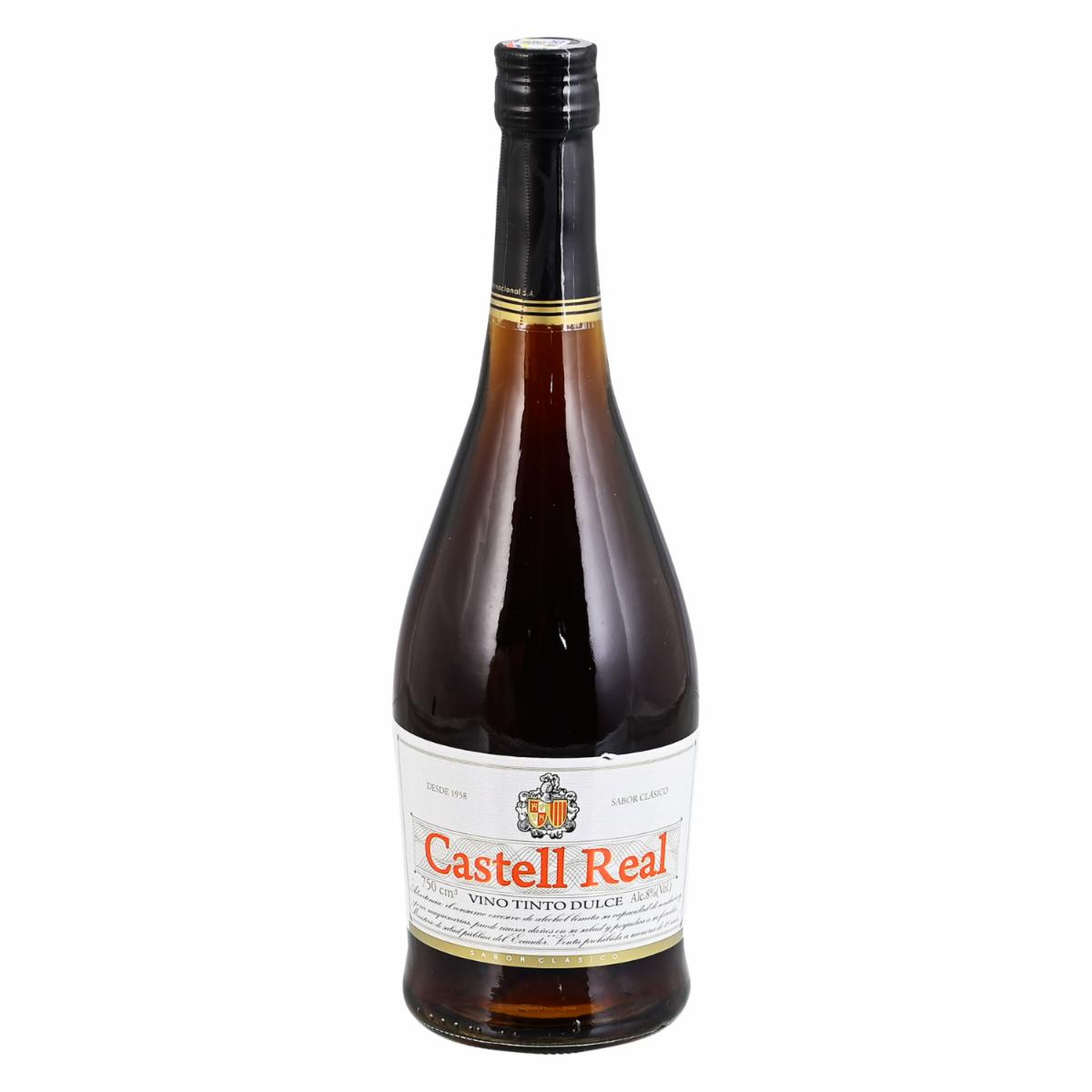 Vino Tinto Dulce CASTELL REAL 750 Ml