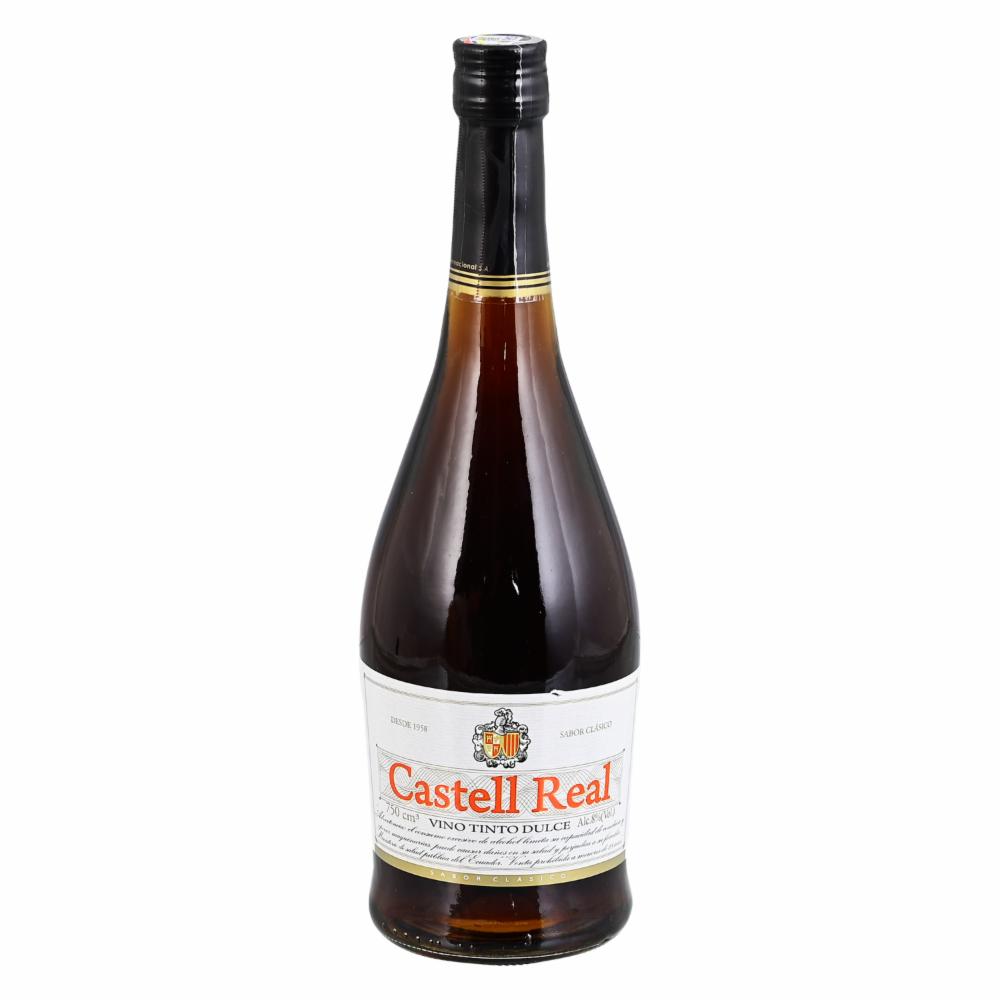 Vino Tinto Dulce Castell Real 750 Ml
