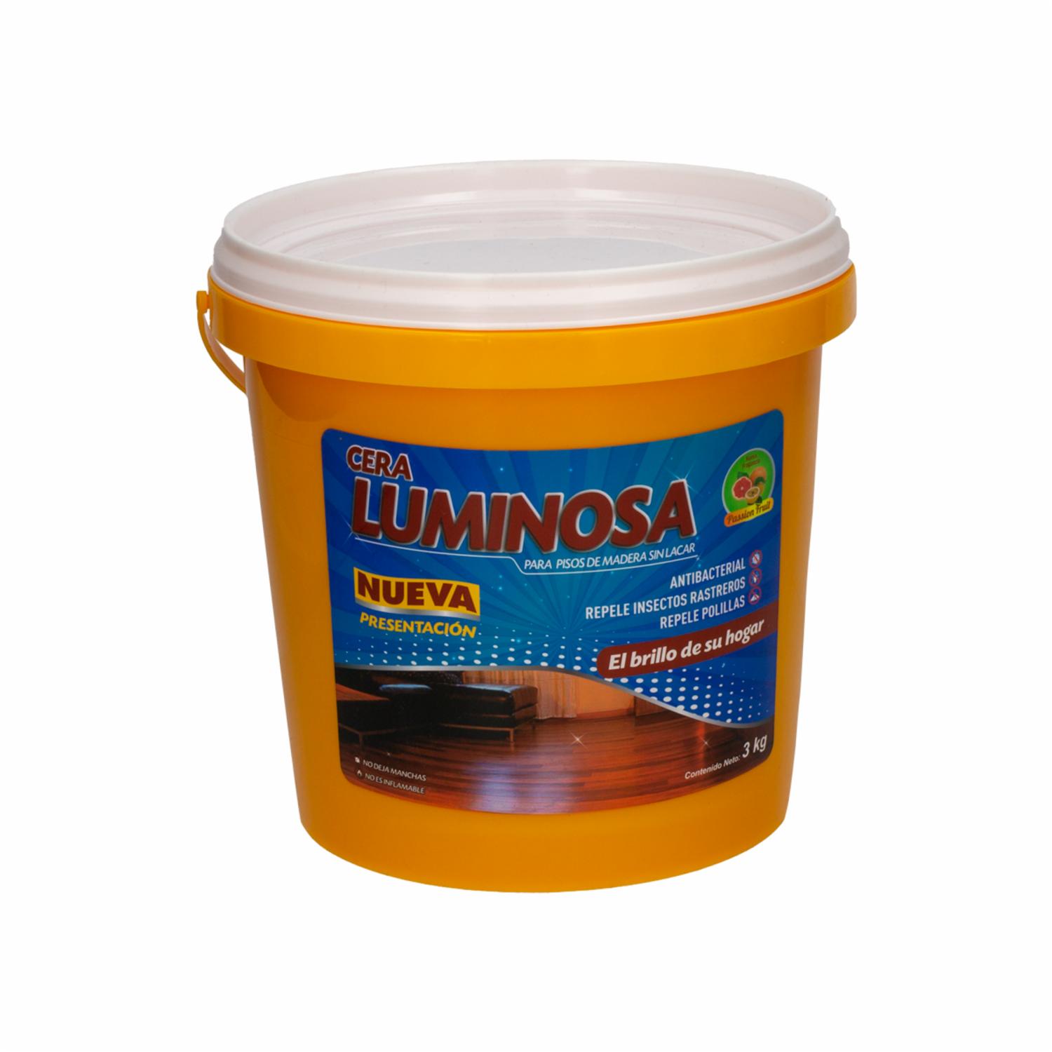 Cera De Pisos Balde LUMINOSA 3000 G