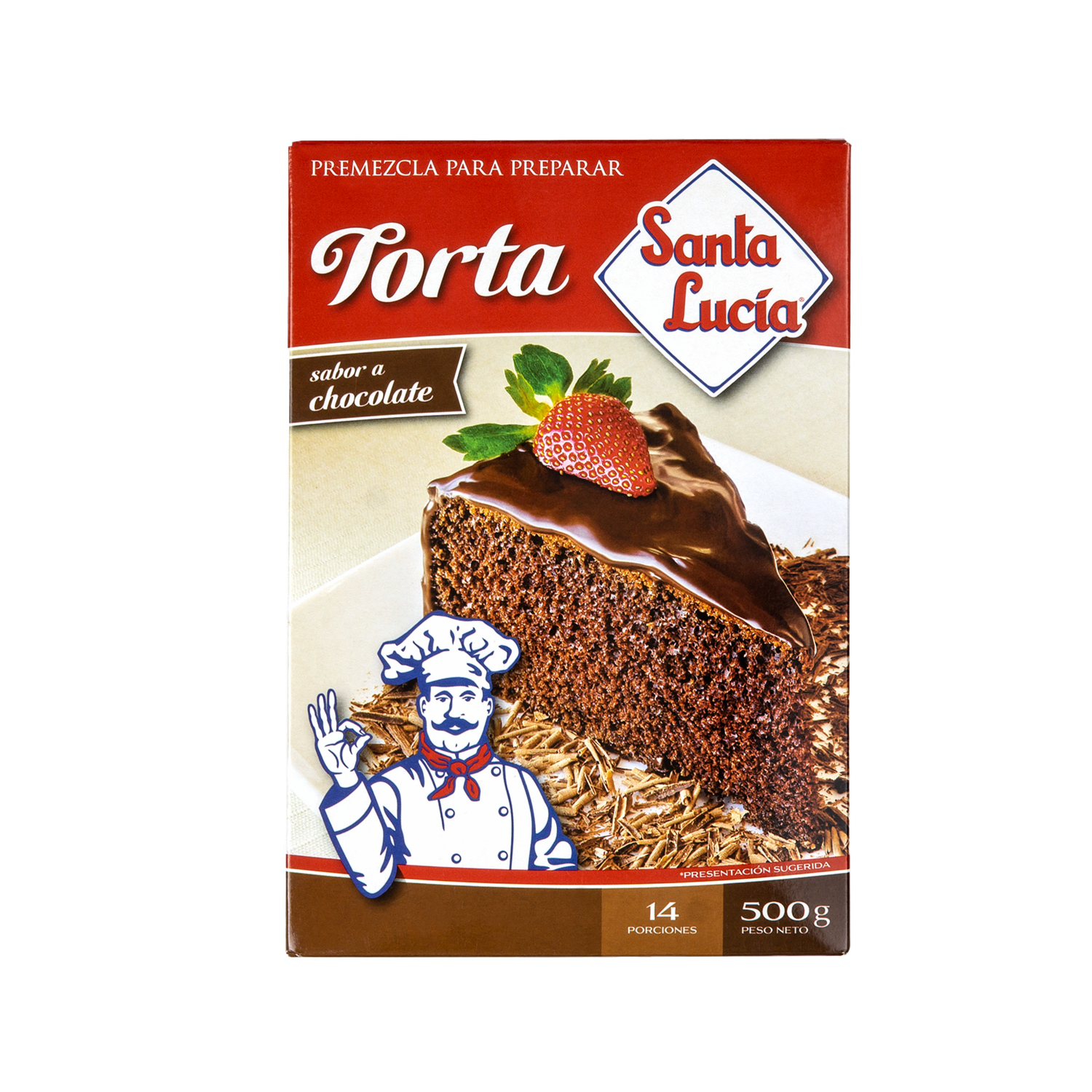 Premezcla De Torta Chocolate SANTA LUCÍA 500 G