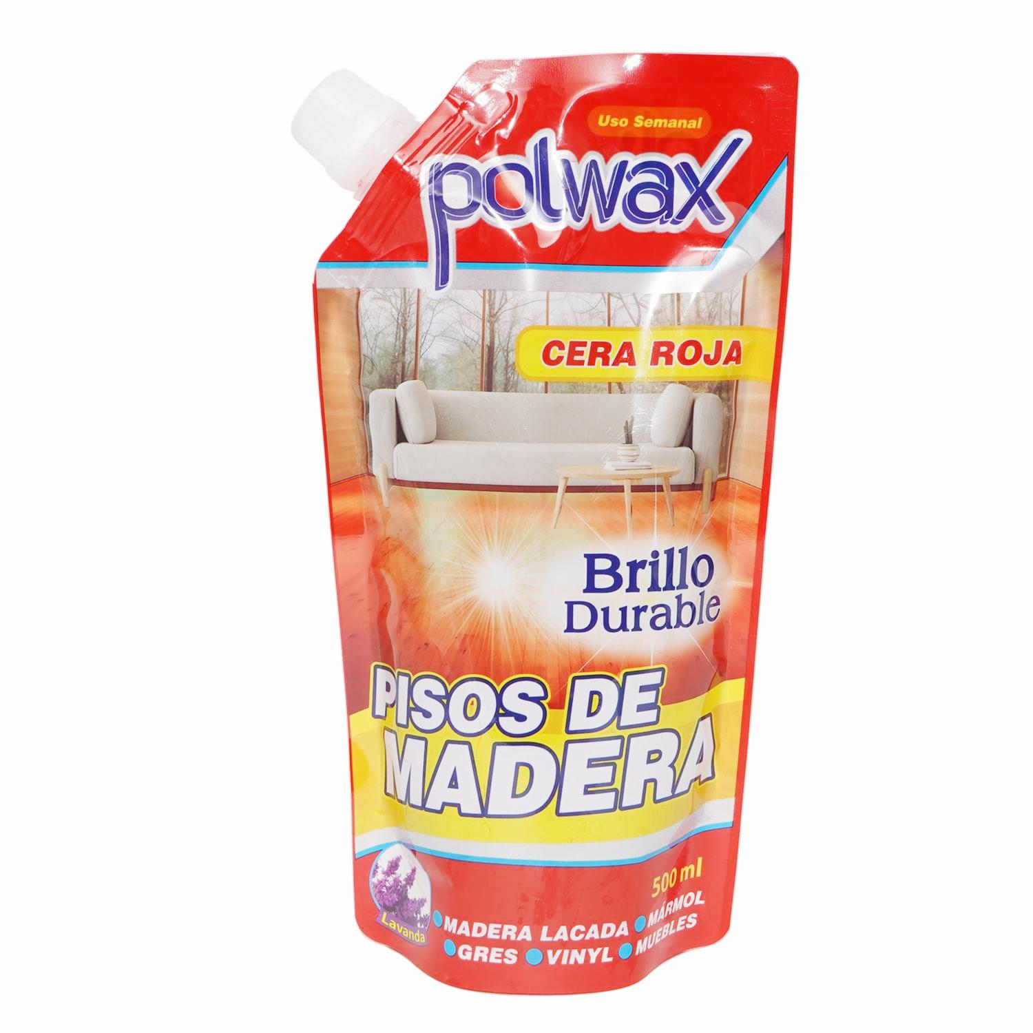 Limpia pisos Obscuros Original Doy Pack POLWAX 500 Ml