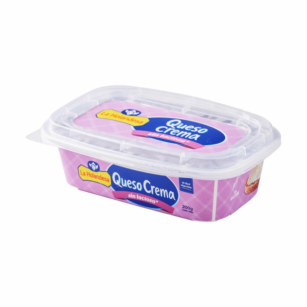 Queso Crema Sin Lactosa LA HOLANDESA 200 G