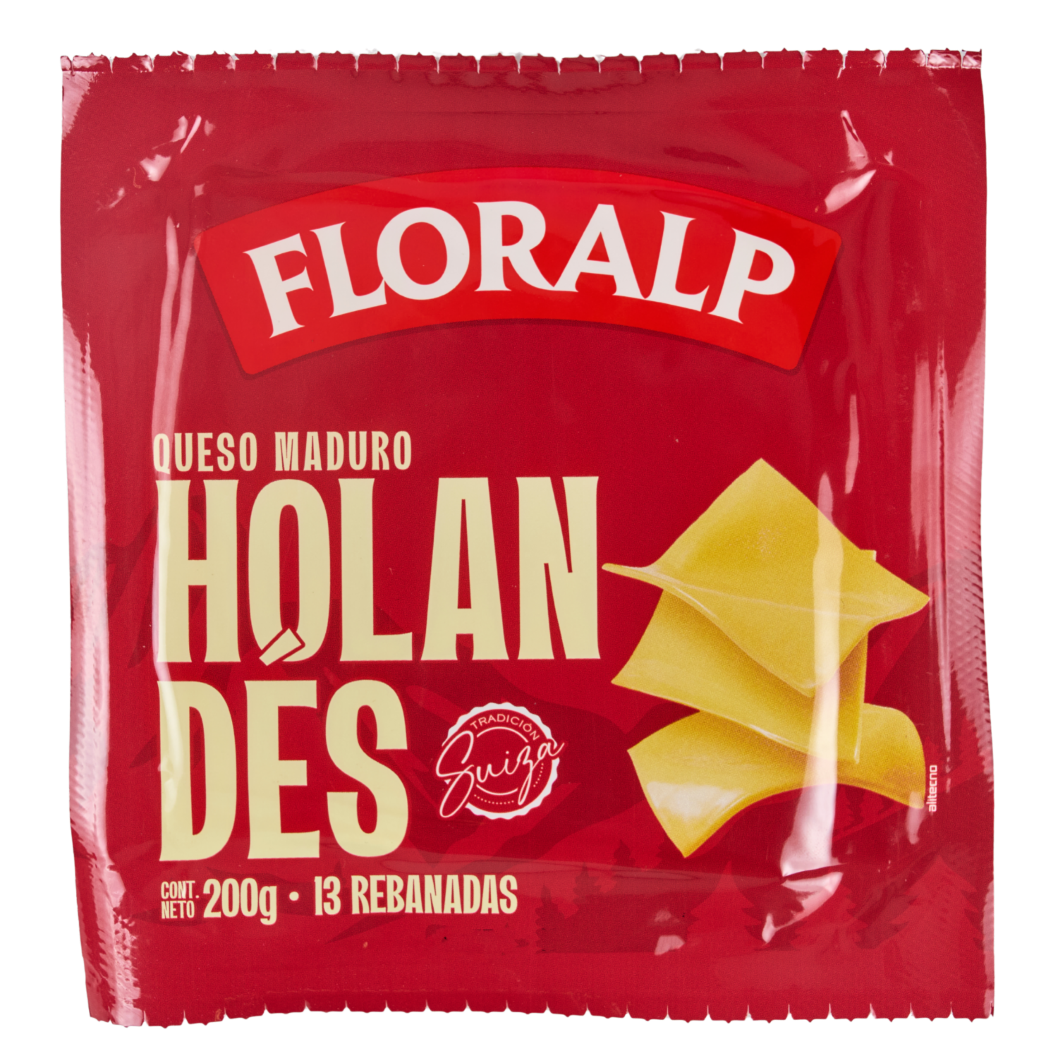 Queso Holandés Rebanado FLORALP 200 G
