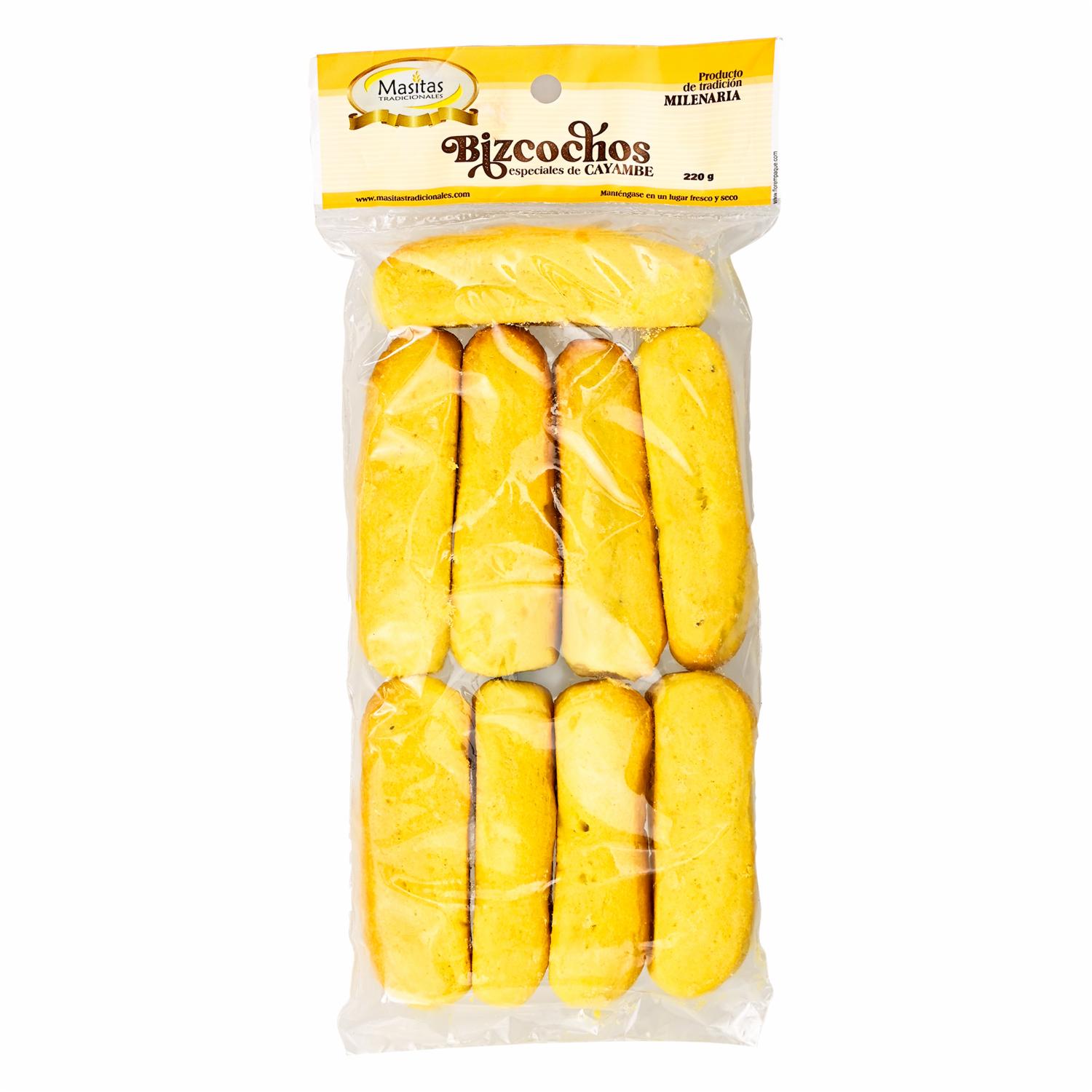 Bizcochos Cayambeños MASITAS TRADICIONALES 220G