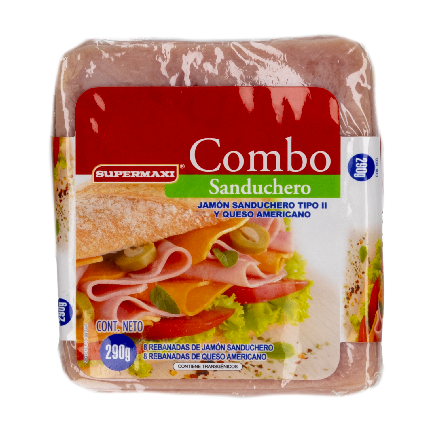 Combo Sanduchero Jamón Y Queso SUPERMAXI 290 G