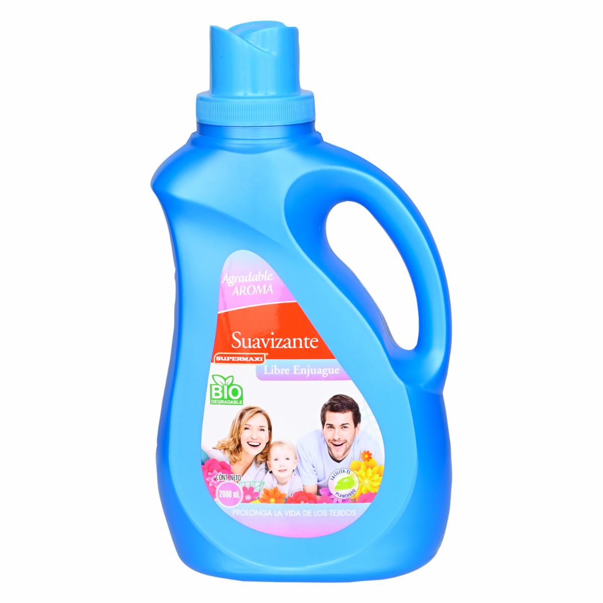 Suavizante Libre Enjuague SUPERMAXI 2000 Ml