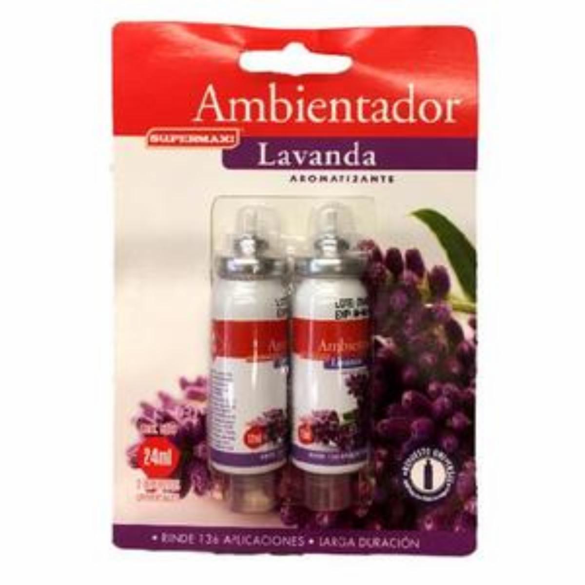 Ambientador De Lavanda SUPERMAXI 24 Ml