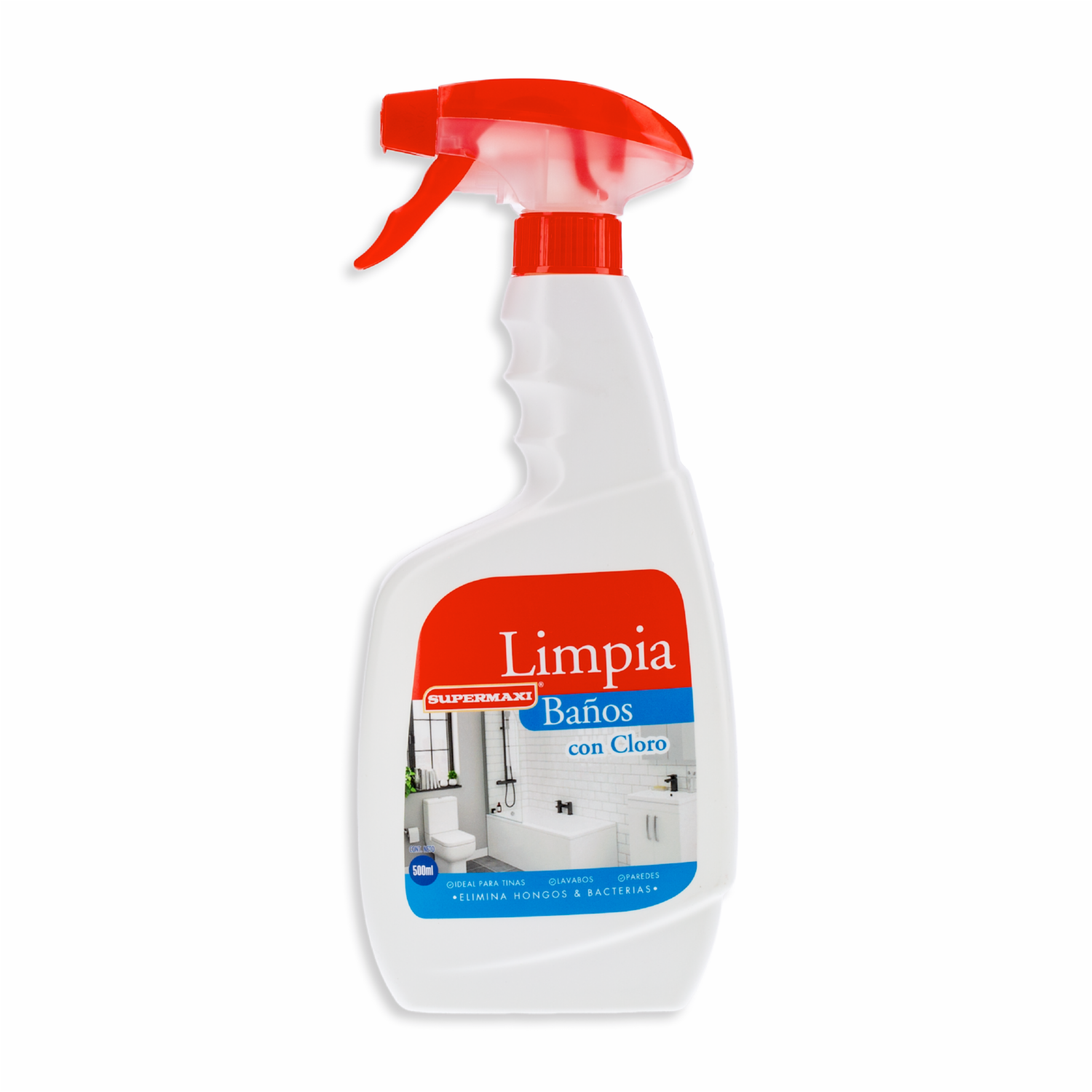 Limpia Baños Con Cloro SUPERMAXI 500 Ml