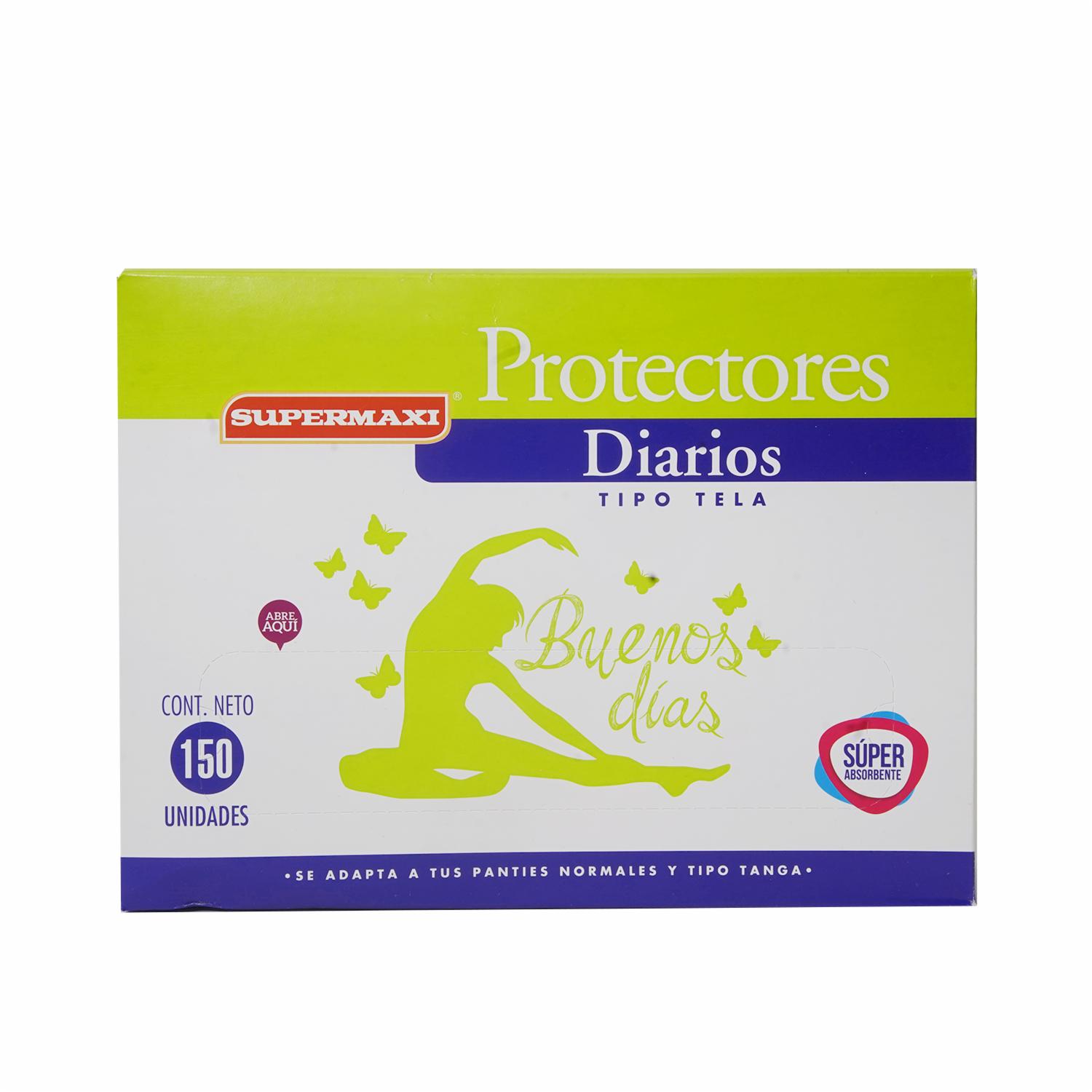 Protectores Diarios SUPERMAXI 150 Unidades
