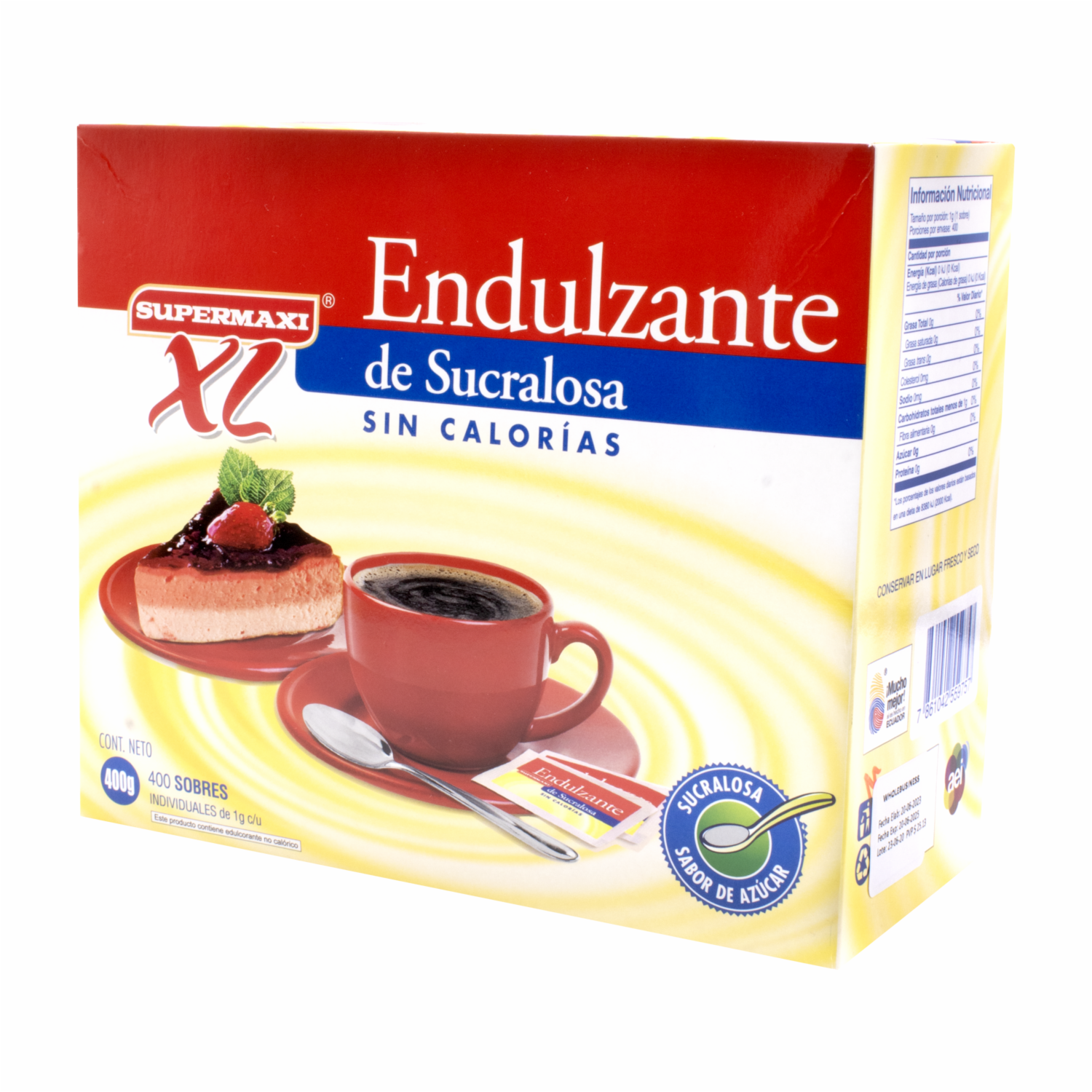 Endulzante De Sucralosa SUPERMAXI 400 G