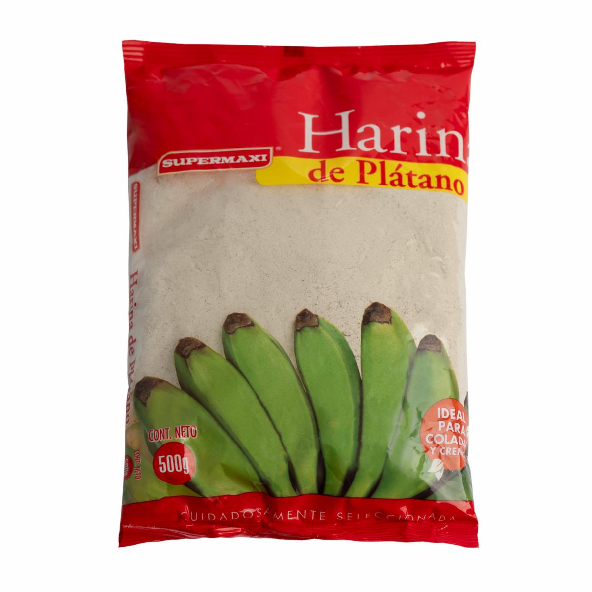 Harina De Plátano SUPERMAXI 500 g